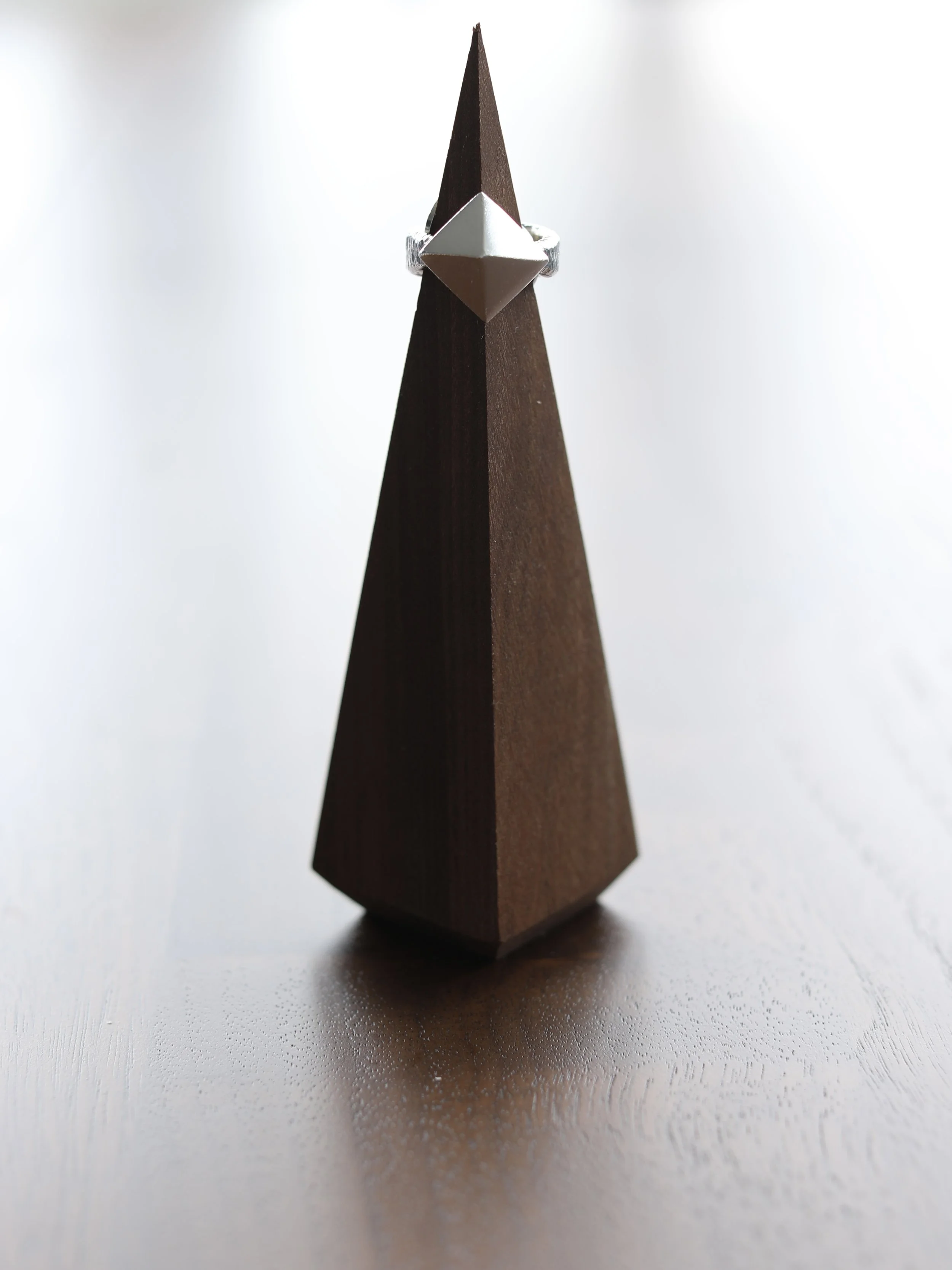 Finding Equilibrium - Stud Pyramid Ring