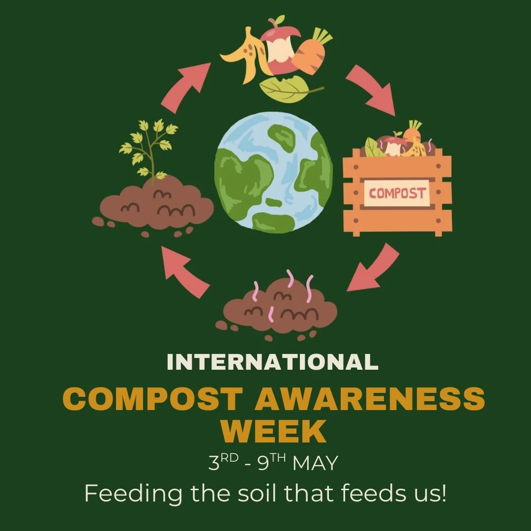 International Compost Awareness Week 2026
May 3 &ndash; 9, 2026

International Compost Awareness Week 2026 is finally here. All week long, we are celebrating how composting helps feed the soil that feeds us and supports healthier food systems, strong