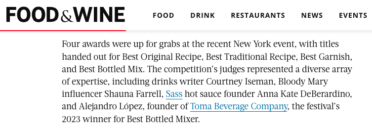 Blood Mary Festival 2026