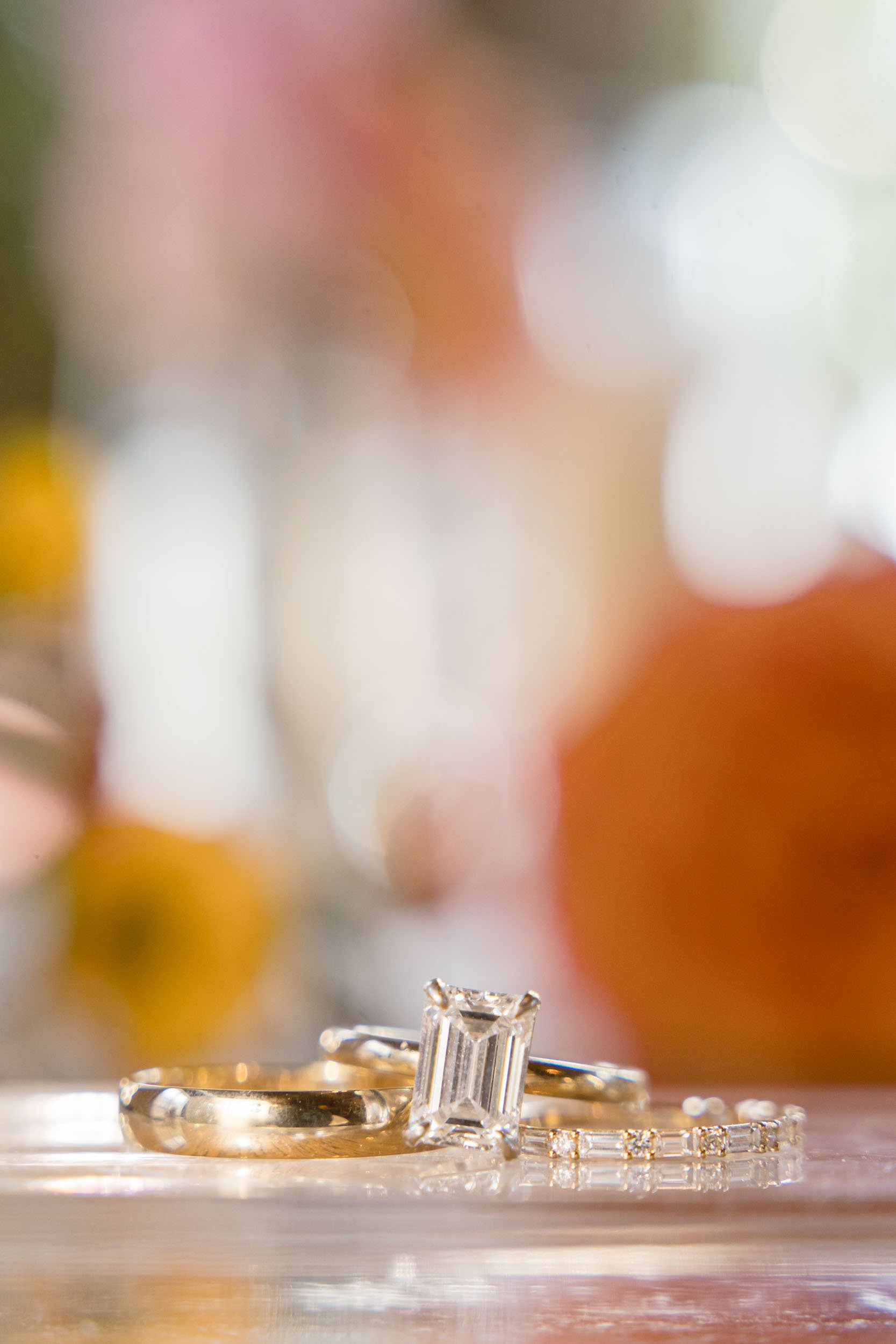 Ring details from a spring Wedding in Chicago, IL.