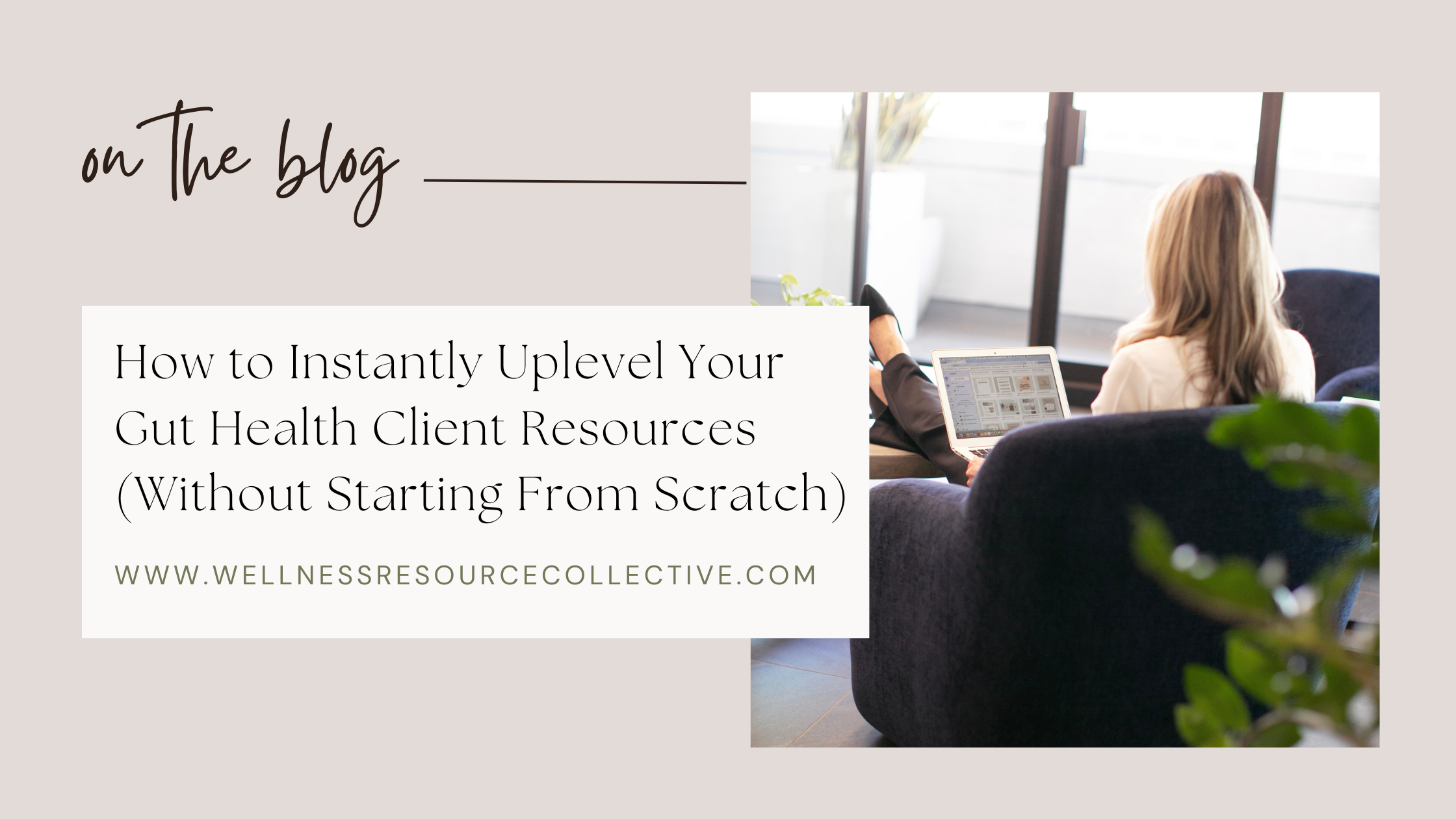 How to Instantly Uplevel Your Gut Health Client Resources (Without Starting From Scratch)