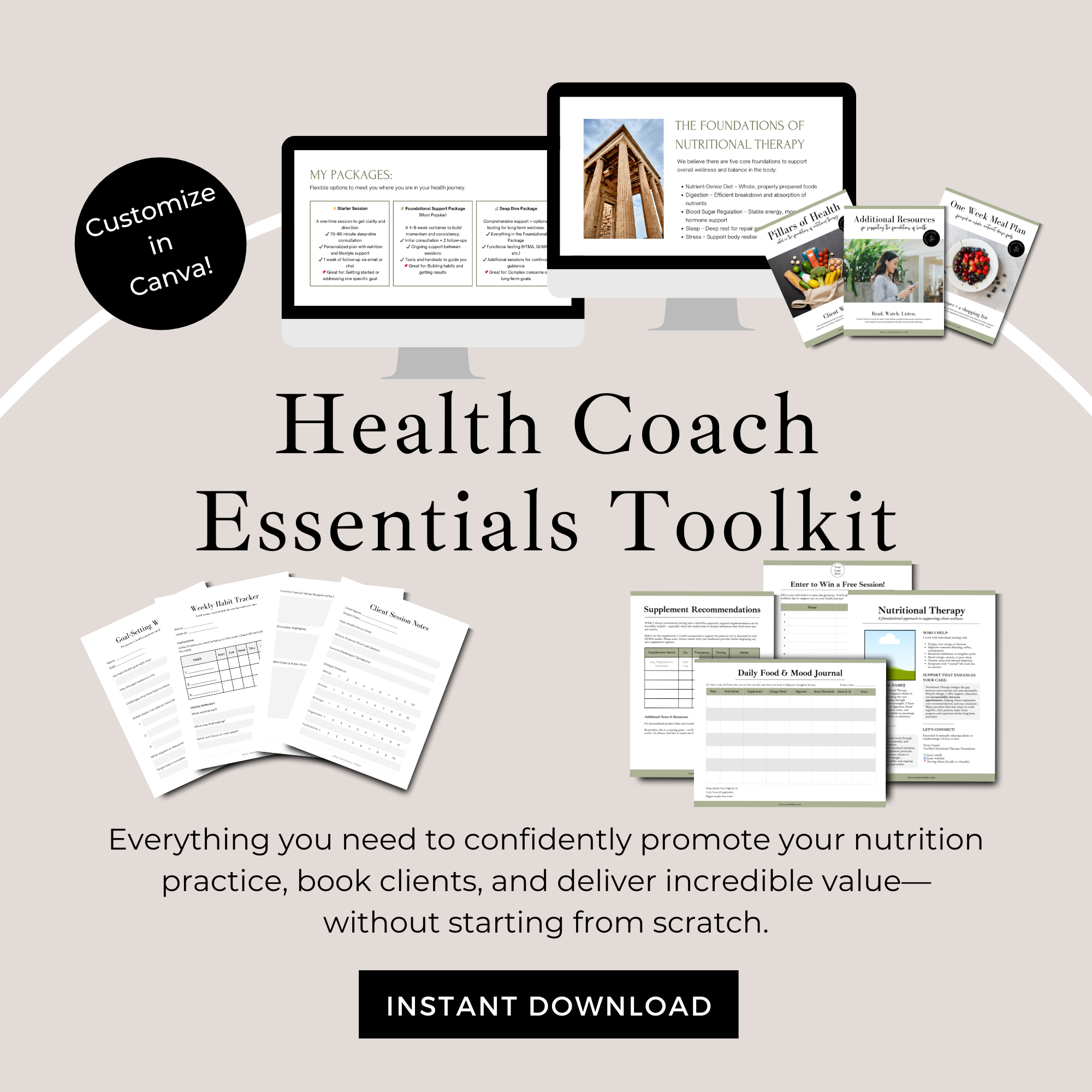 Health Coach Essentials Toolkit
