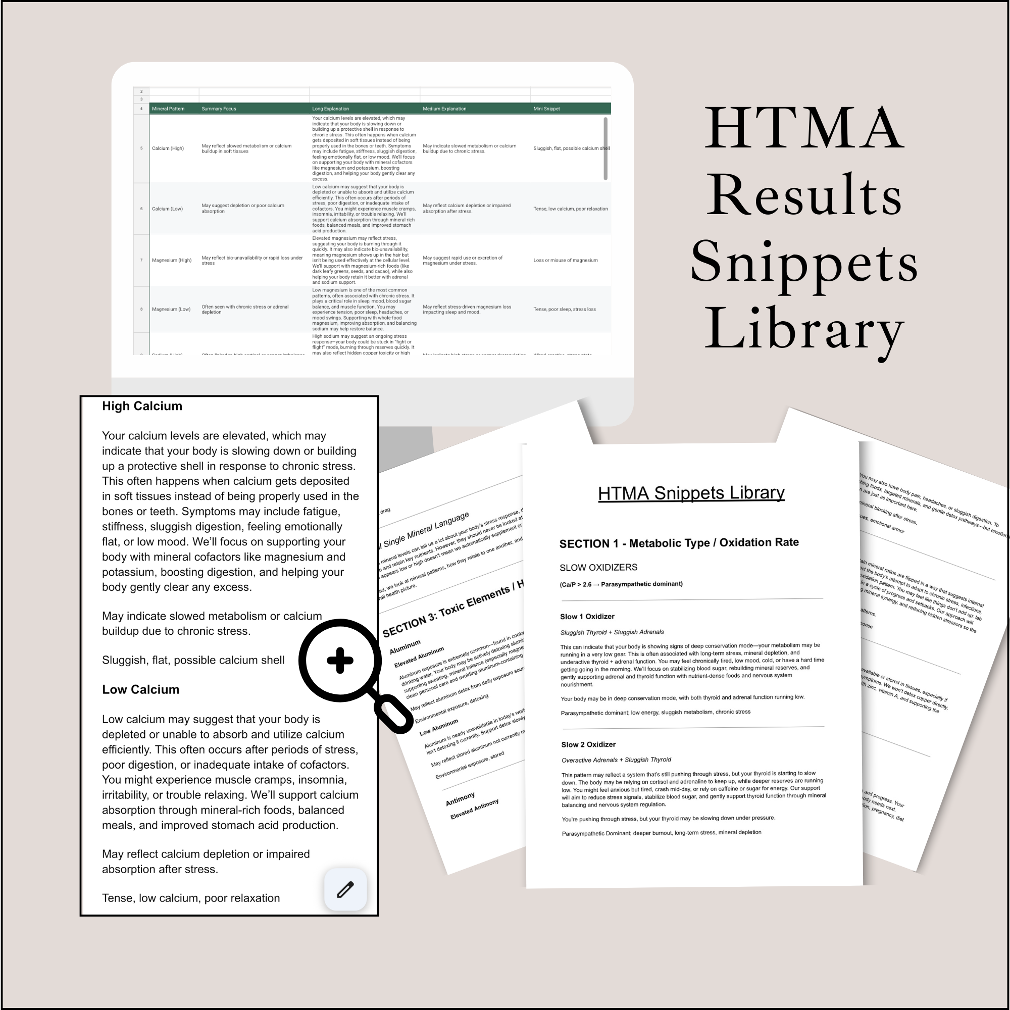 HTMA Starter Pack Landing Page — Wellness Resource Collective