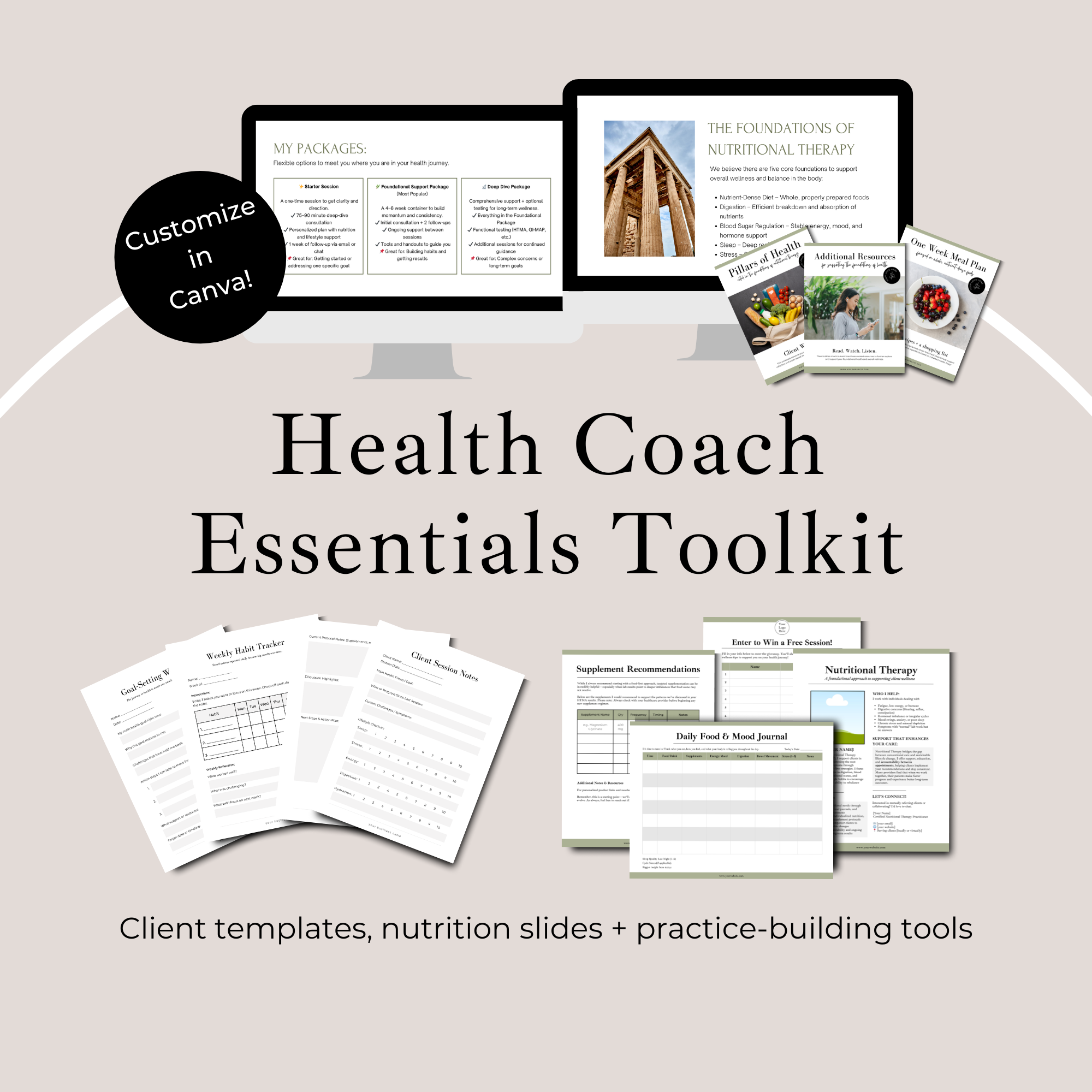 Health Coach Essentials Toolkit