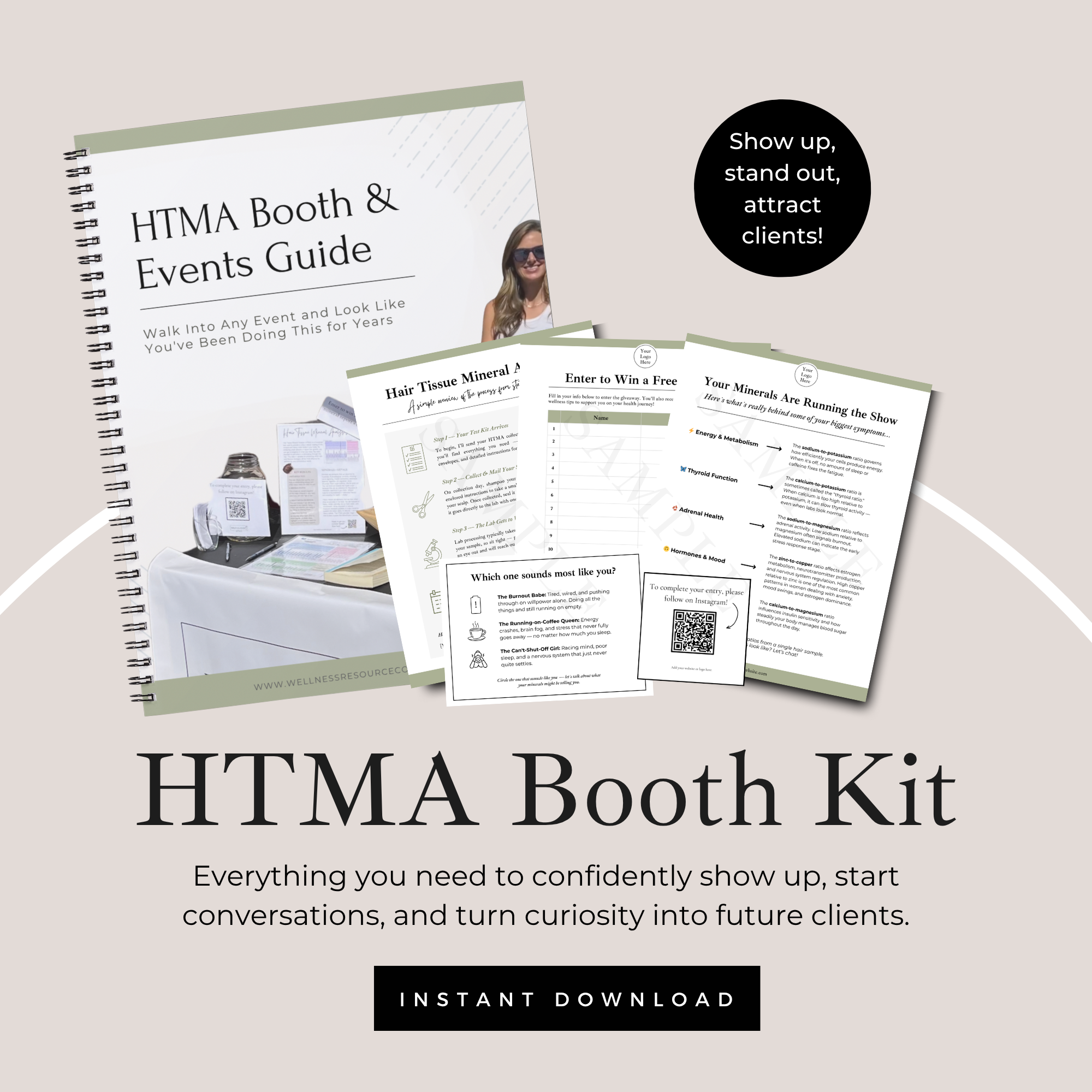 HTMA Booth Kit