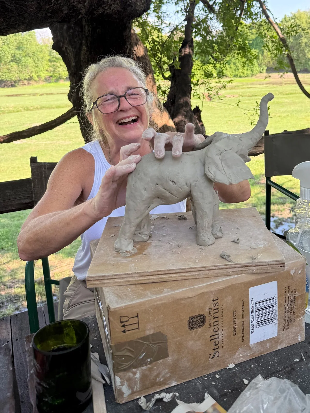 Animal Sculpture Workshop Zambia