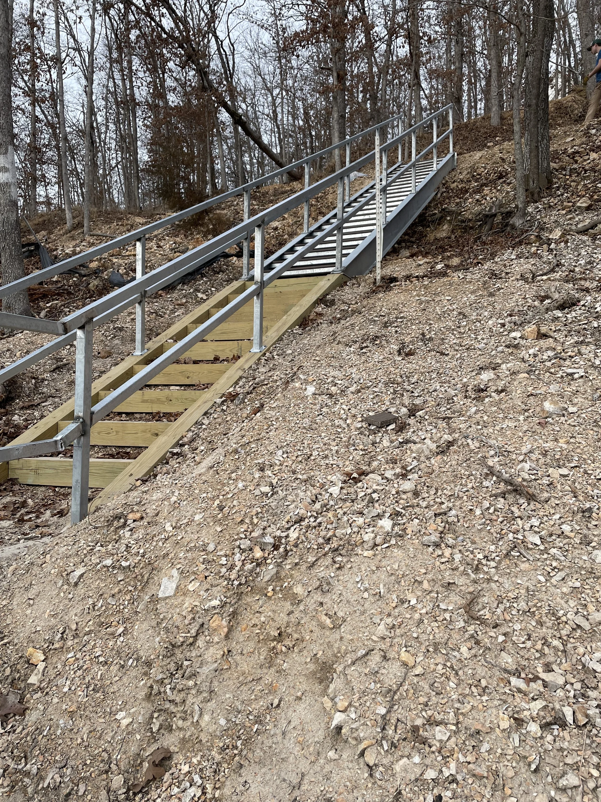 Lake Stairs & Railing