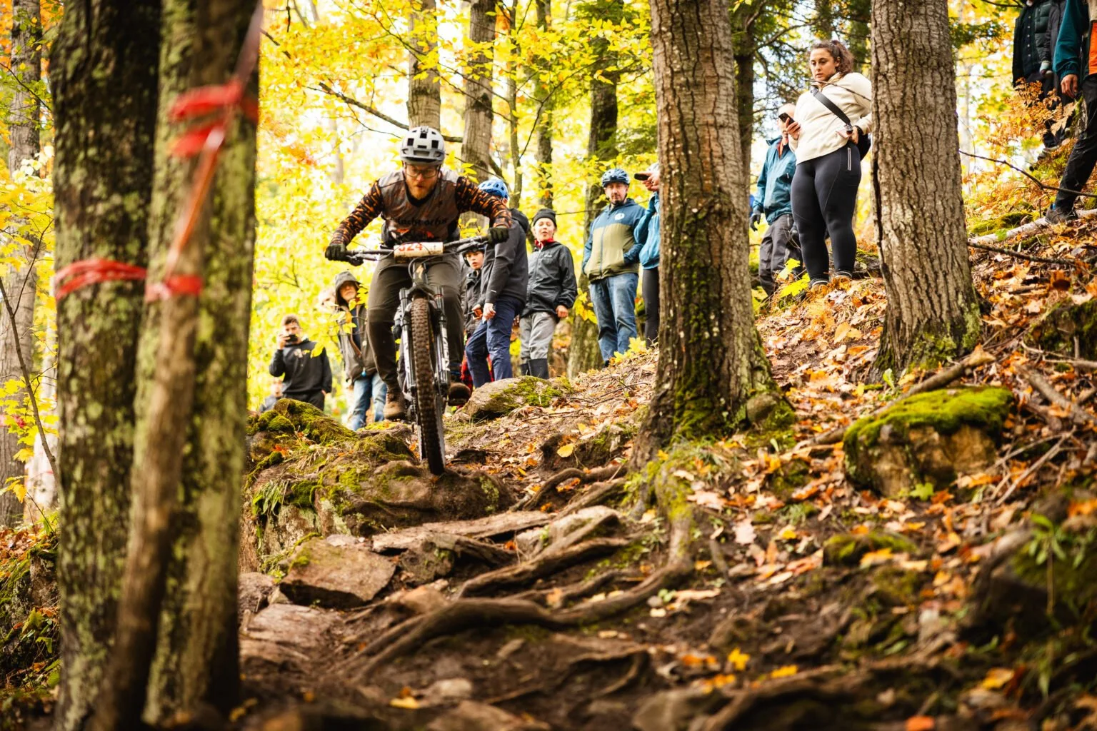 Enduro Rider Descending