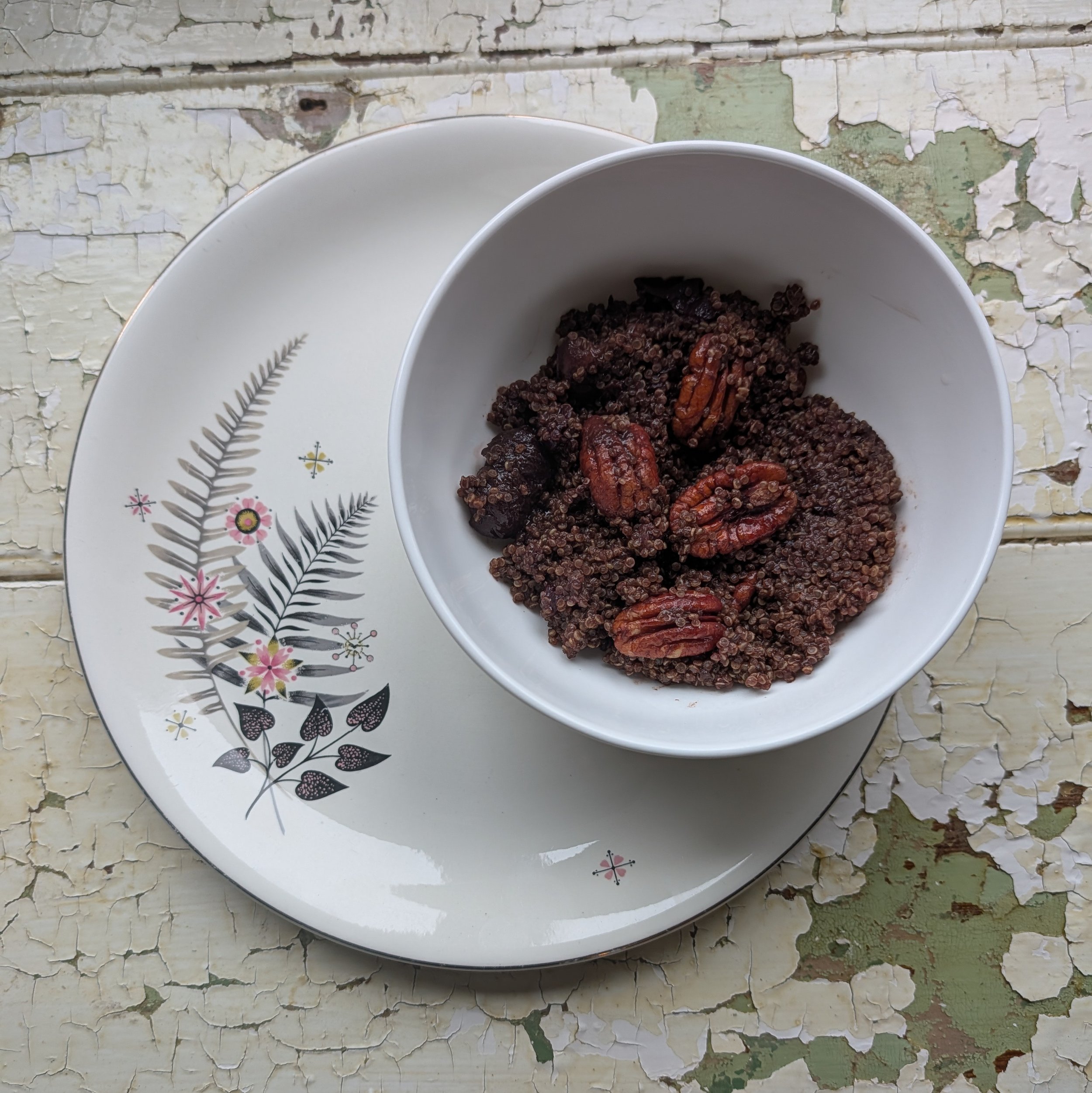 Low-GI Black Forest Breakfast Quinoa
