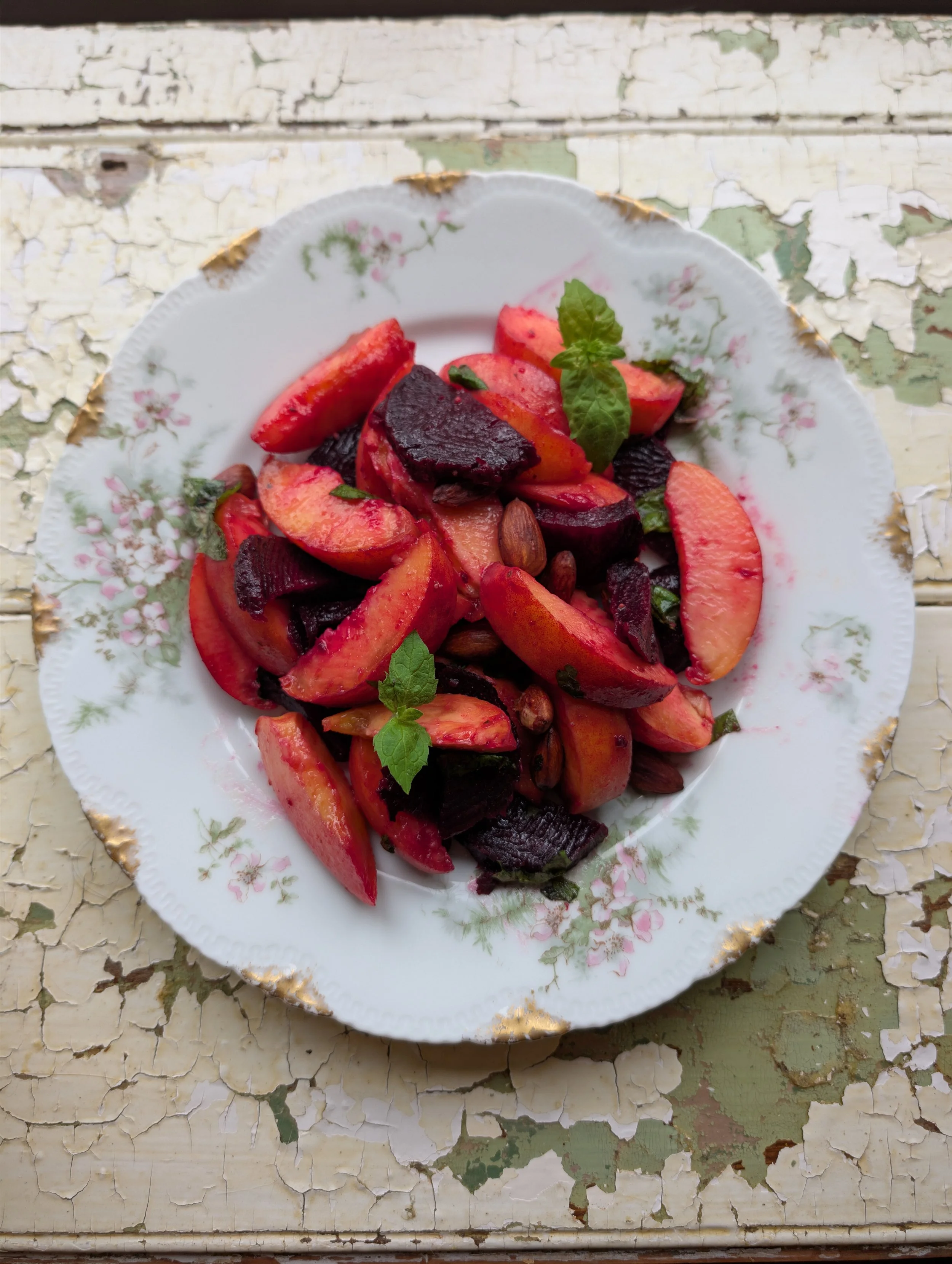 Peachy Keen Dessert Salad
