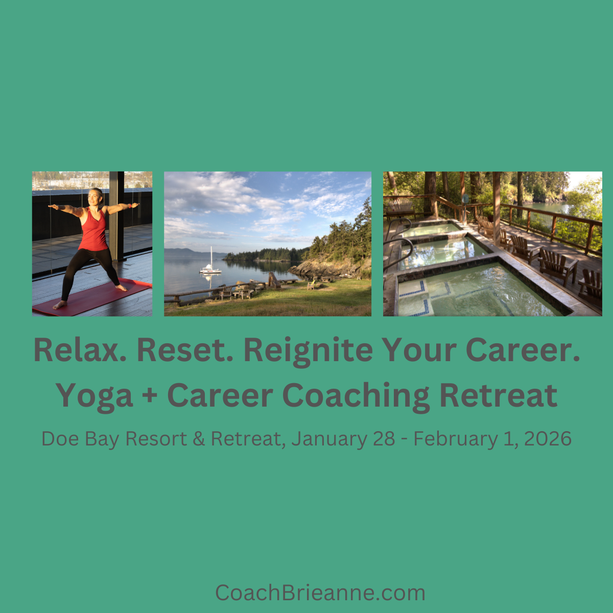 Yoga + Career Coaching Retreat