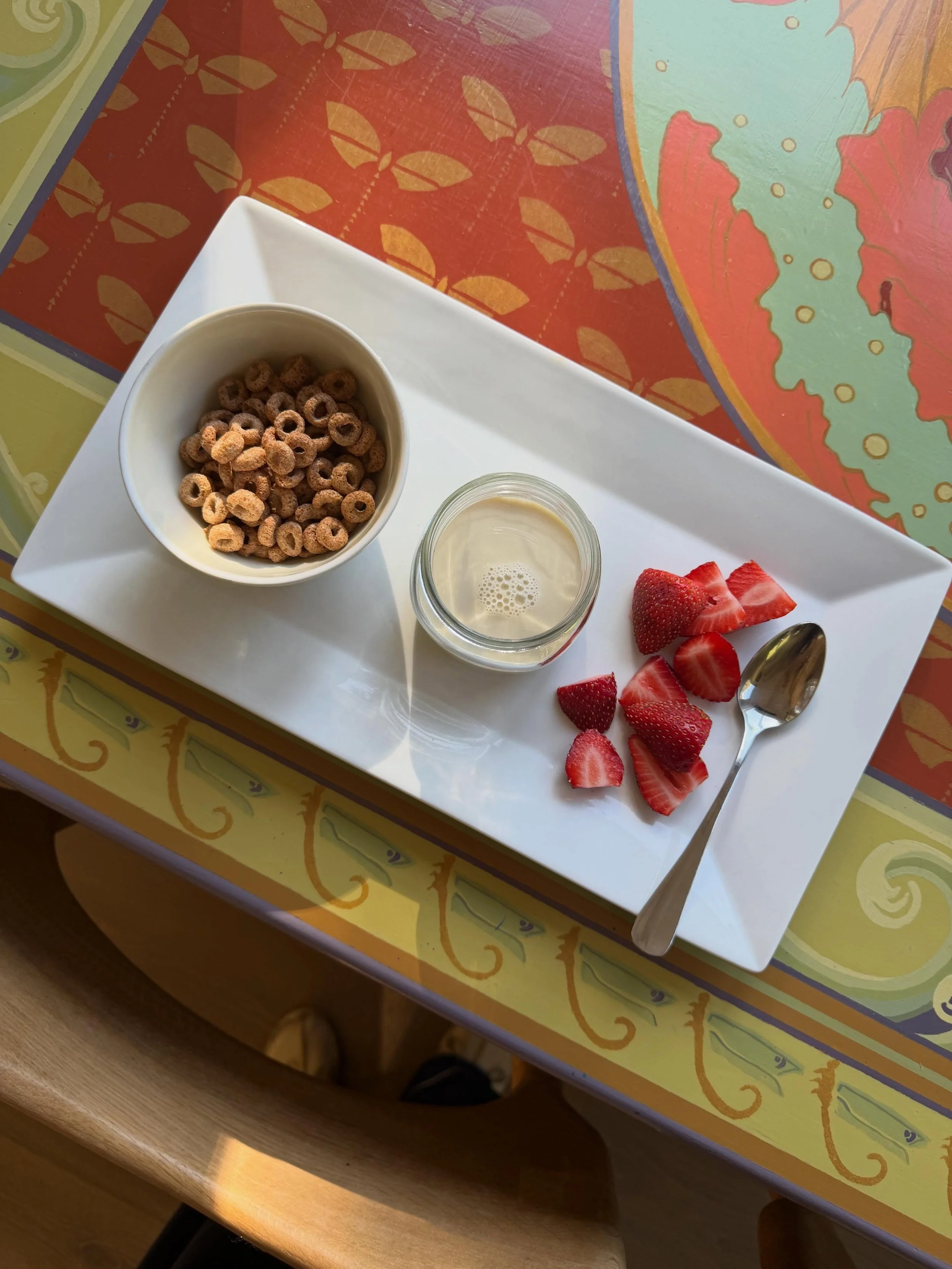 A simple summer &ldquo;kid&rdquo; breakfast. Inspired by days in the mountains.