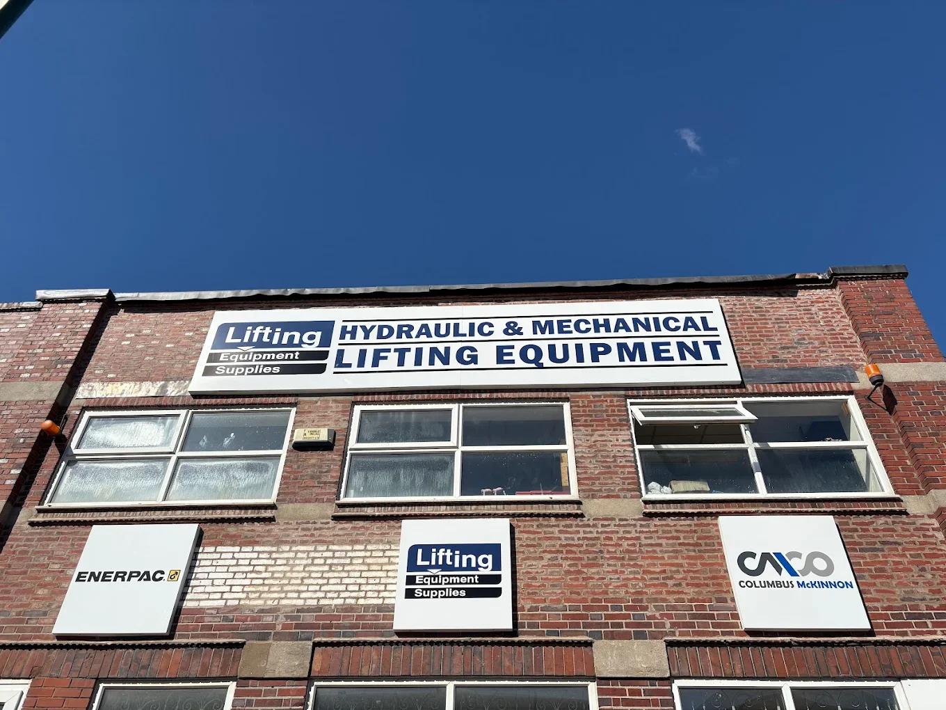 Full office exterior facia signage installed in Birmingham
