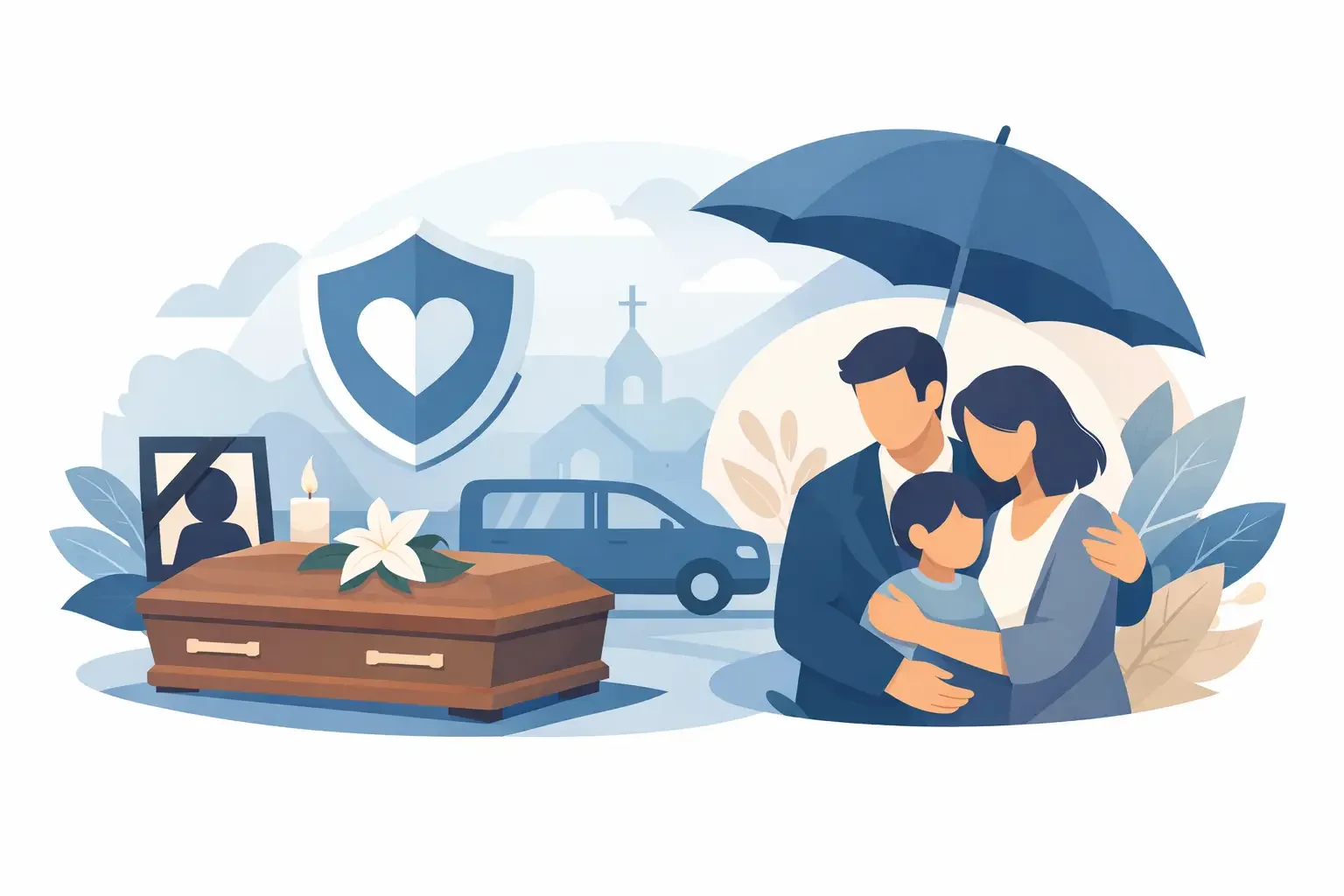 Assistência funerária para proteger sua família