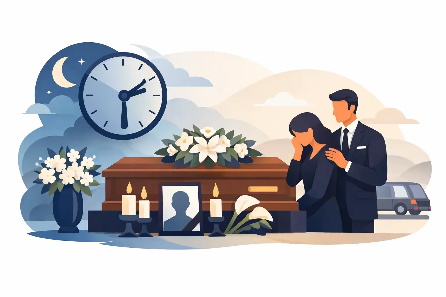 Funerária 24 horas para cuidar de cada detalhe