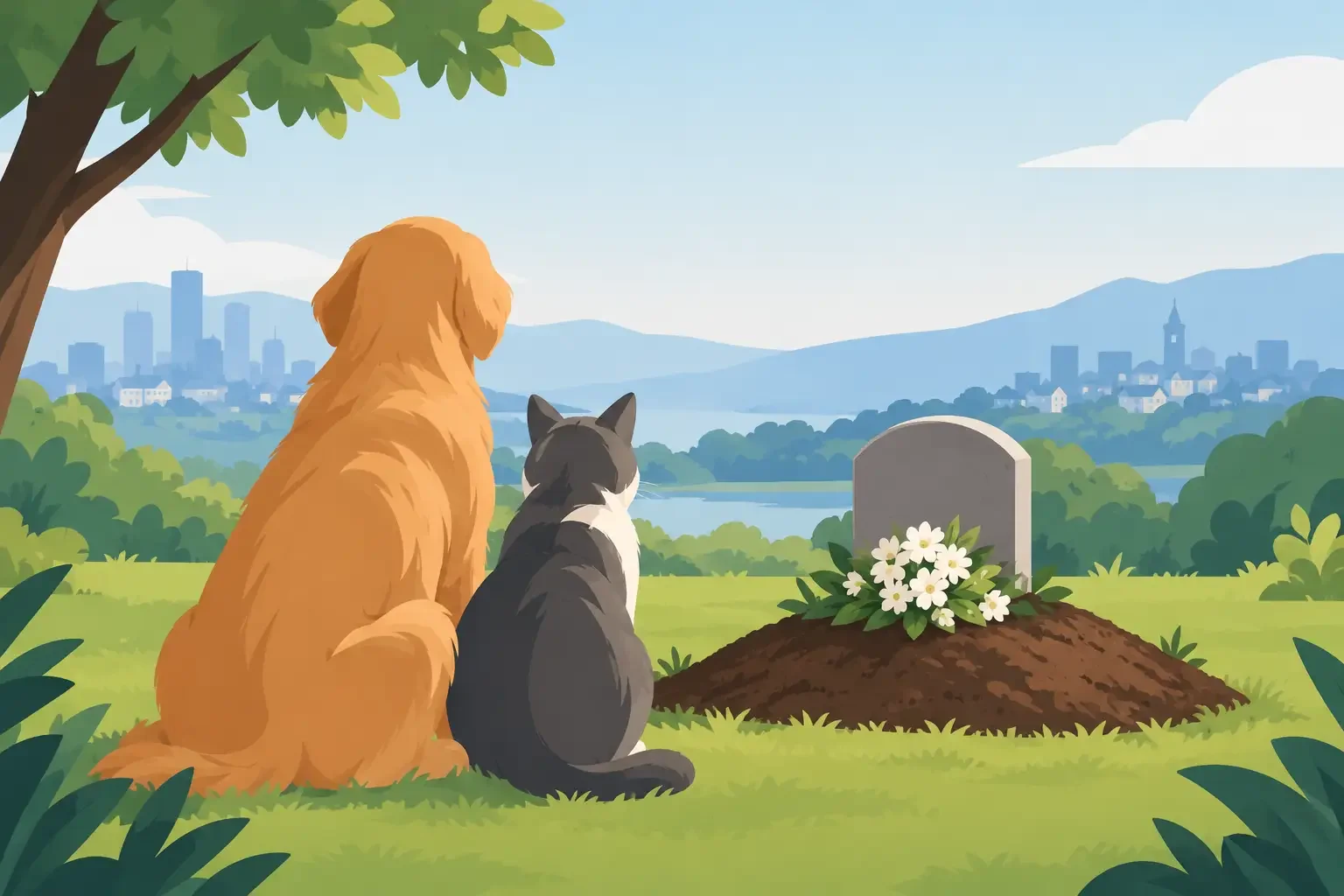 Sepultamento pet agora é lei em Suzano e Cotia