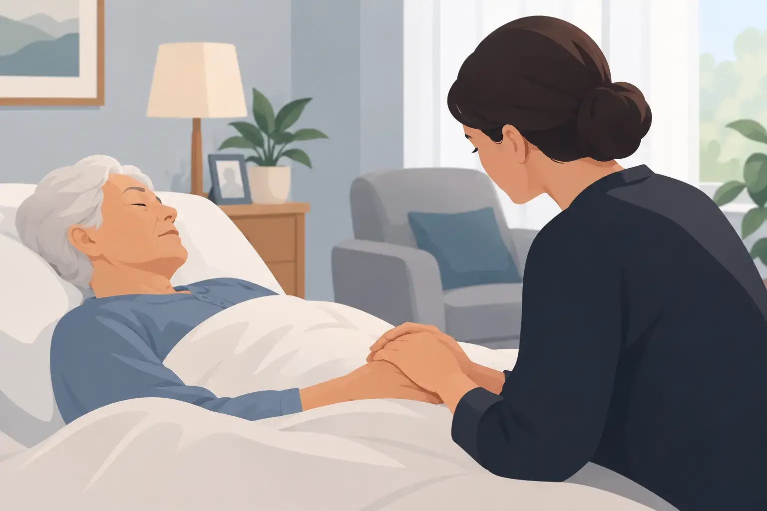 Quando idoso morre em casa, o que fazer?