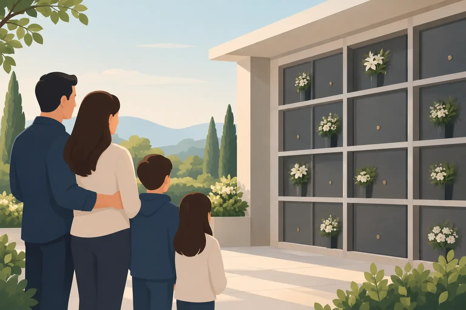 Como escolher um columbário para a família