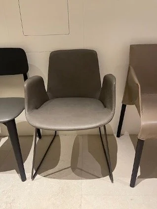 VENTURA DINING CHAIR WITH ARMS & TUBULAR STRUCTURE