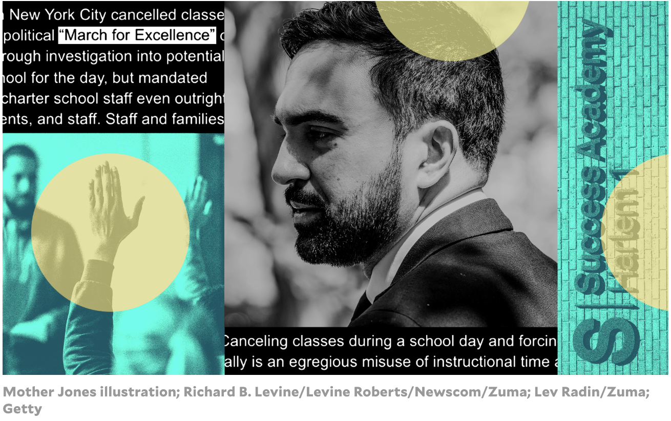 The Charter School Pressuring Teachers To Get Involved In Politics 
[Mother Jones]