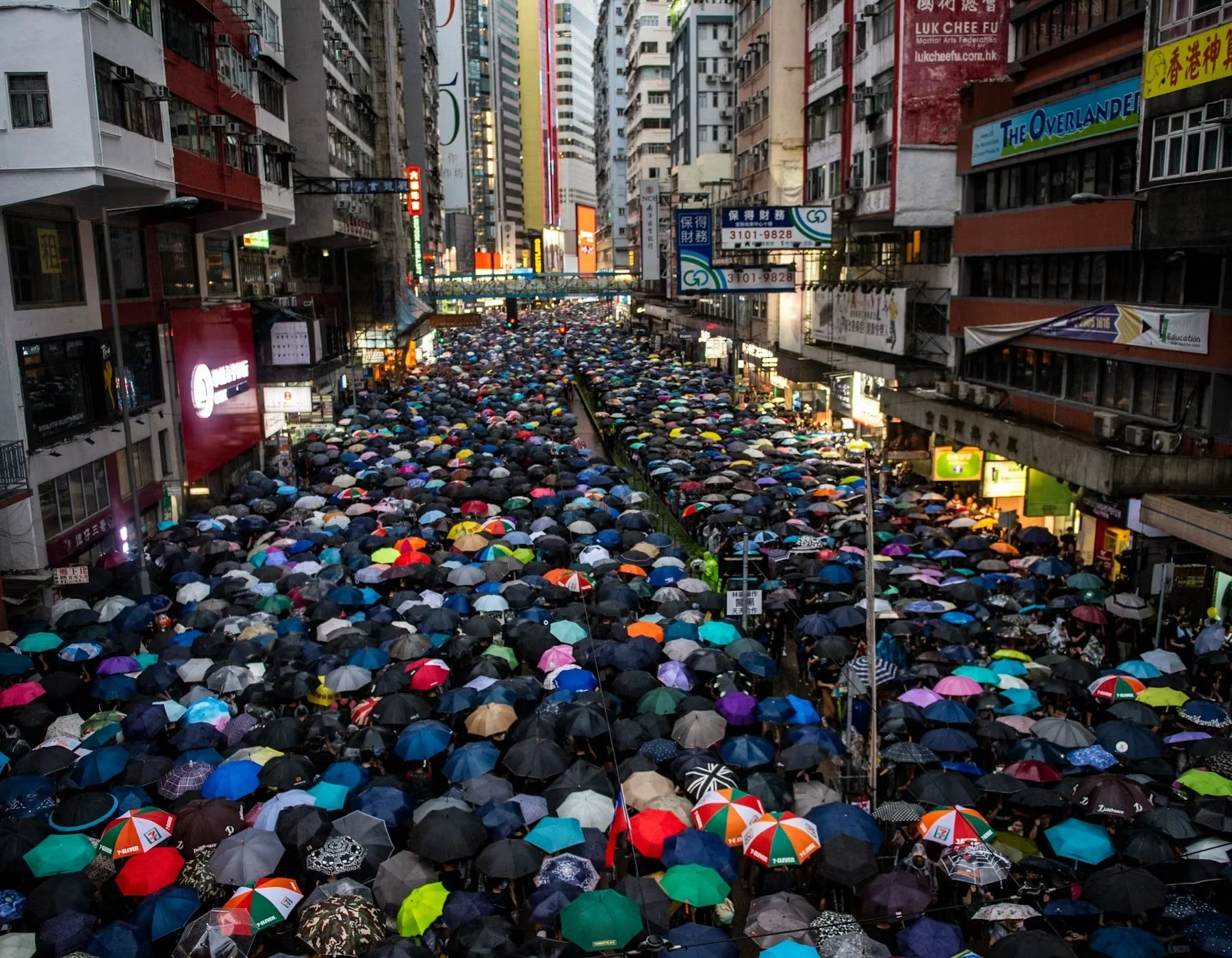 Hong Kong Protests Are Filled With Umbrellas. Here's Why. 
[Bustle]