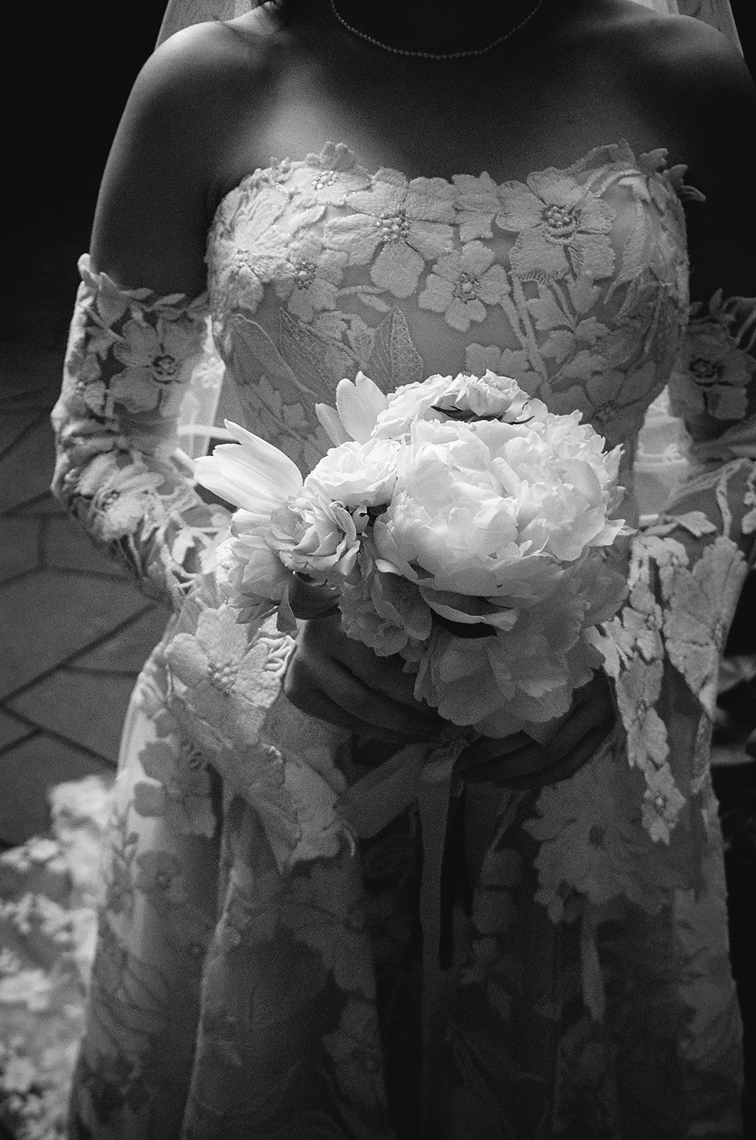 portrait of bride. portraits of Bride and Groom get married at Lincoln Park Conservatory and Salvatores. Grace Coudal is a Chicago lesbian photographer specializing in portraits, candid, editorial, documentary, events, + weddings. Analog film wedding