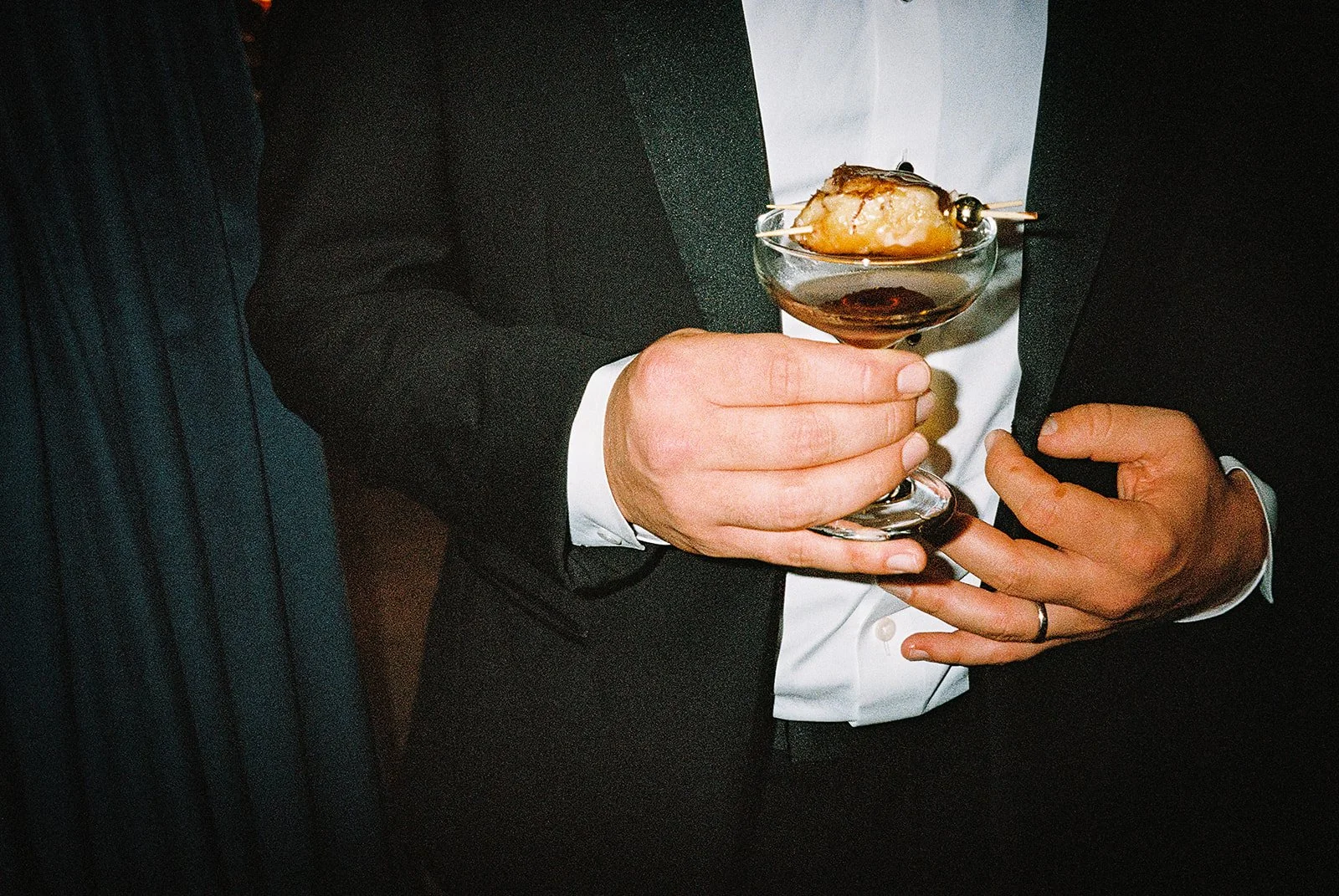 Bride and groom get married in Chicago at WildmanBT, with creative, lively wedding focused on community, family, laughter. Documentary and candid photos on flash film. Weddings by Grace is a Chicago lesbian queer luxury wedding photographer specializ