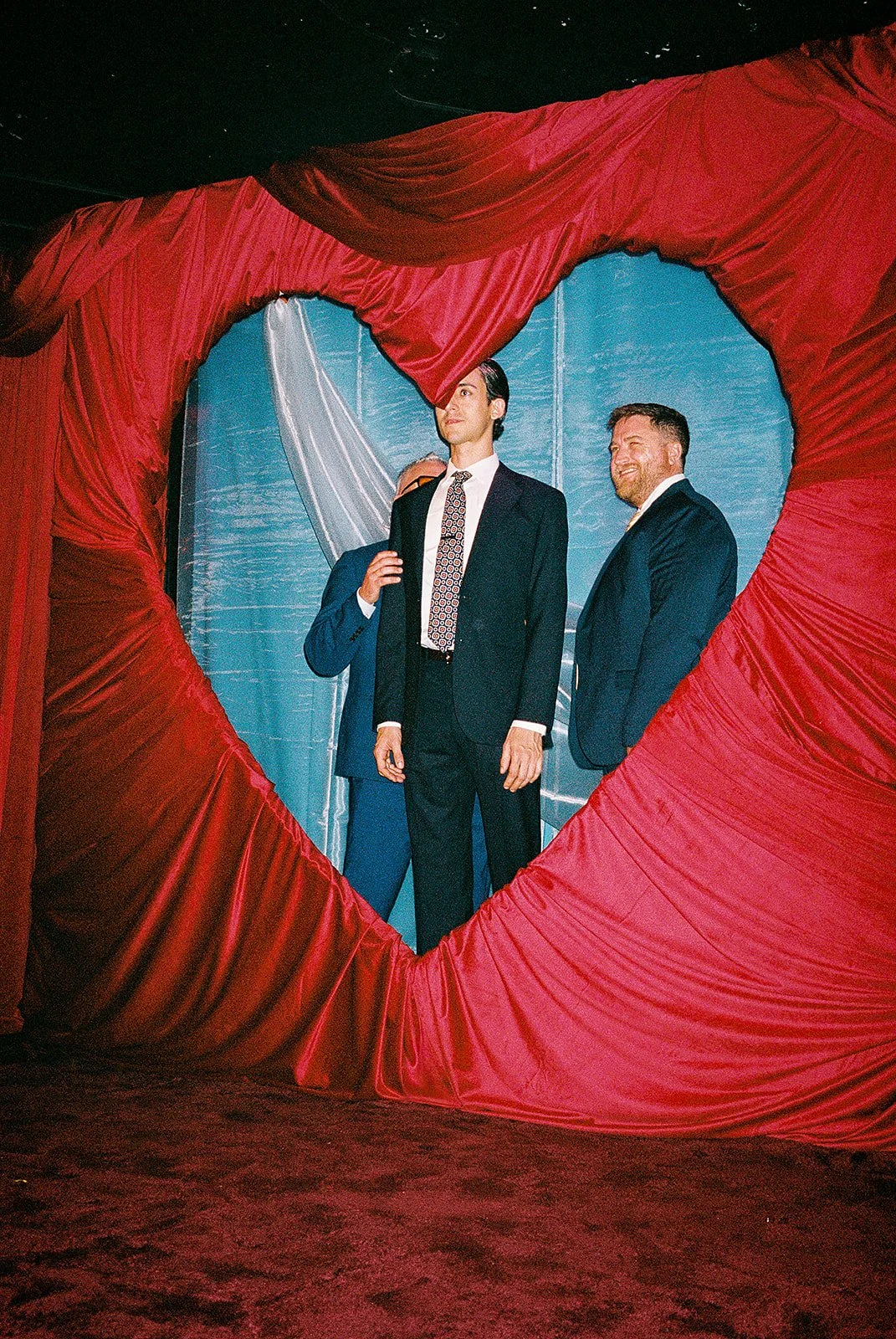 Queer couple gets married in Chicago at the empty bottle with creative, lively wedding focused on community, family, laughter. Documentary and candid photos on analog nostalgic film. Weddings by Grace is a Chicago lesbian queer luxury wedding photogr