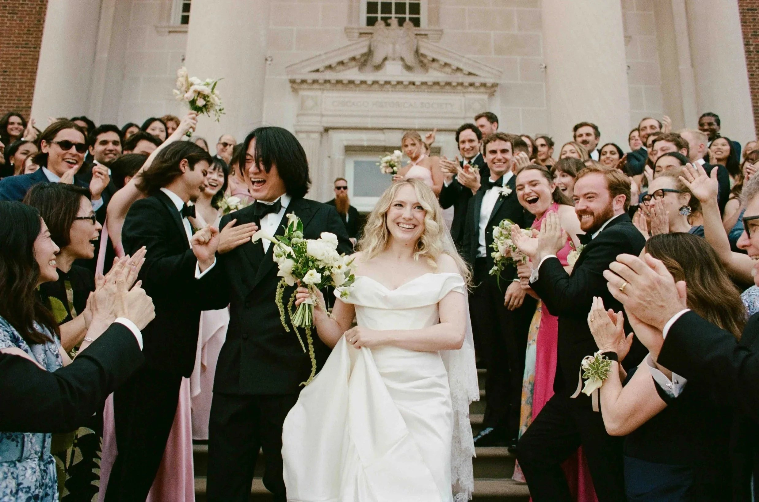 Weddings by grace is a Chicago lesbian queer luxury photographer specializing in portraits, candid, editorial, documentary, + artistic images with analog film photography.