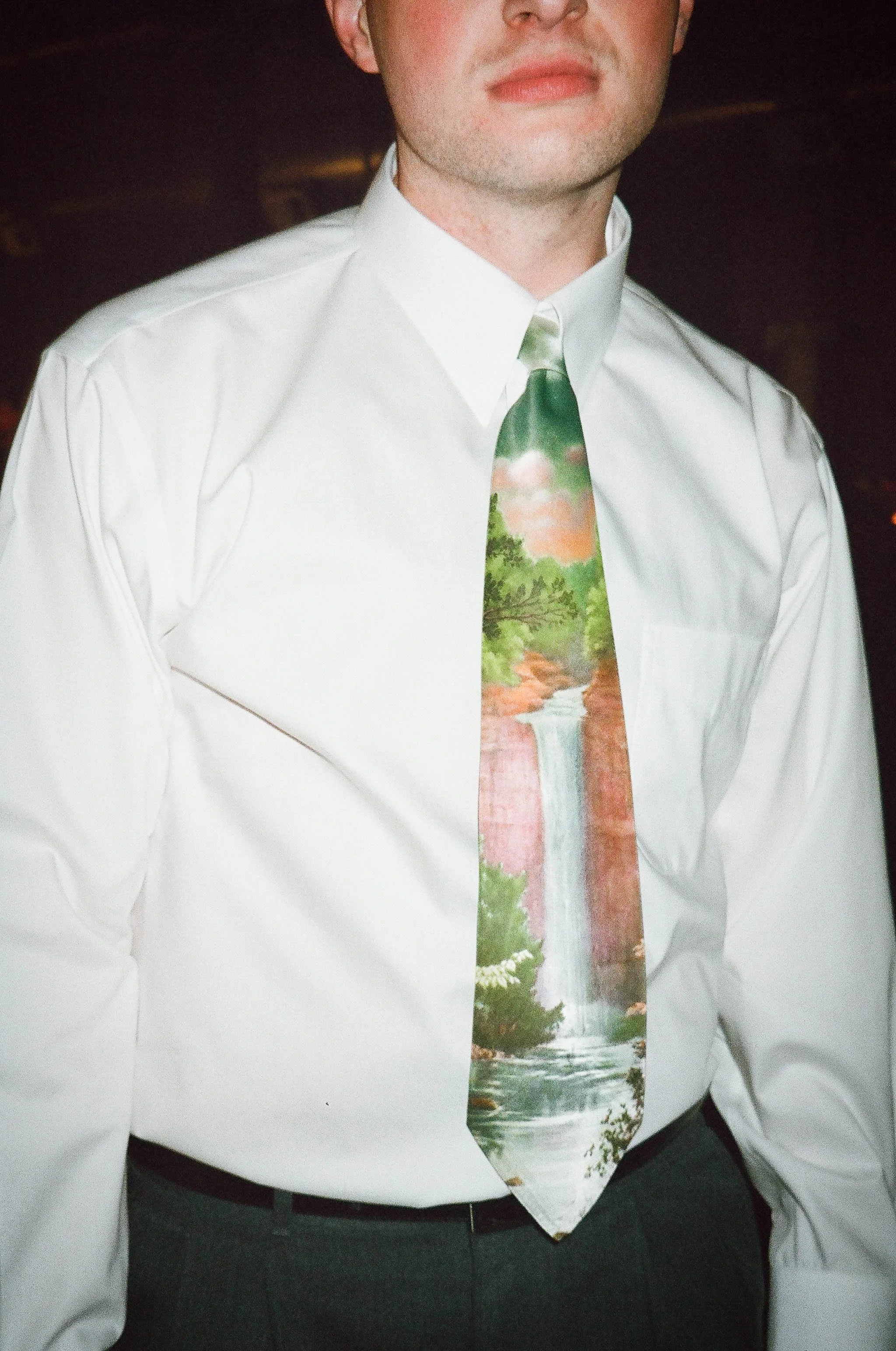 Bride and groom get married in Chicago at Salvage One, with creative, lively wedding focused on community, family, laughter. Documentary and candid photos on analog nostalgic film. Weddings by Grace is a Chicago lesbian queer luxury wedding photograp