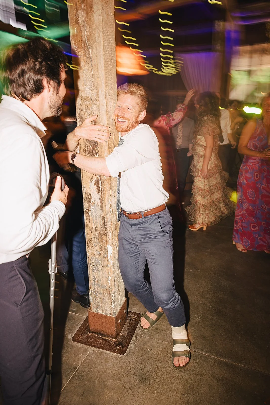 Bride and groom get married at the Millcreek Wilde in St. Joseph, Michigan. Grace Coudal is a Chicago lesbian photographer specializing in portraits, candid, editorial, documentary, events, + weddings. Analog film wedding photography, queer-owned.