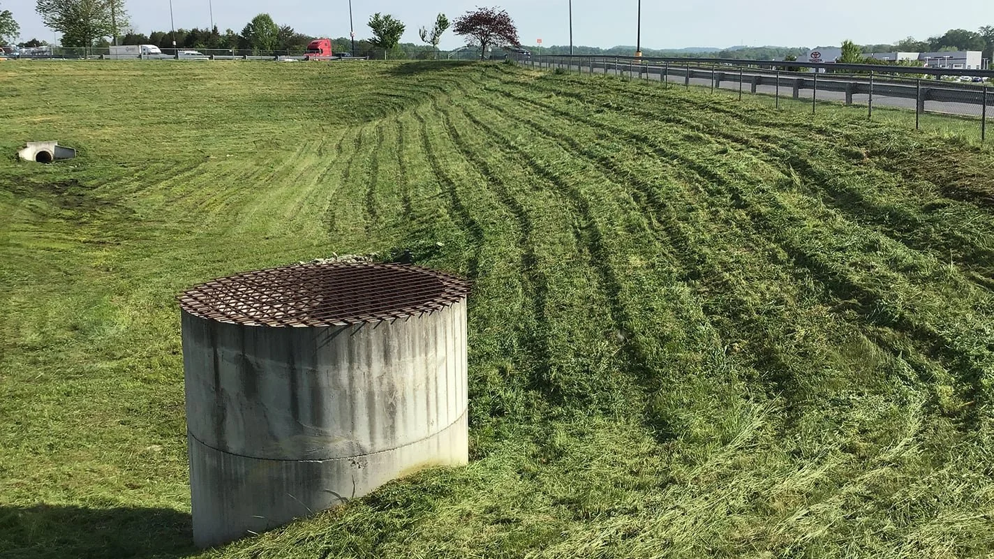 Detention Pond Cleaning & Mowing