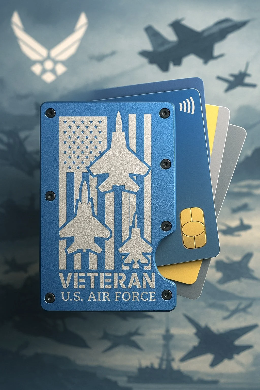 Air Force Veteran Wallet