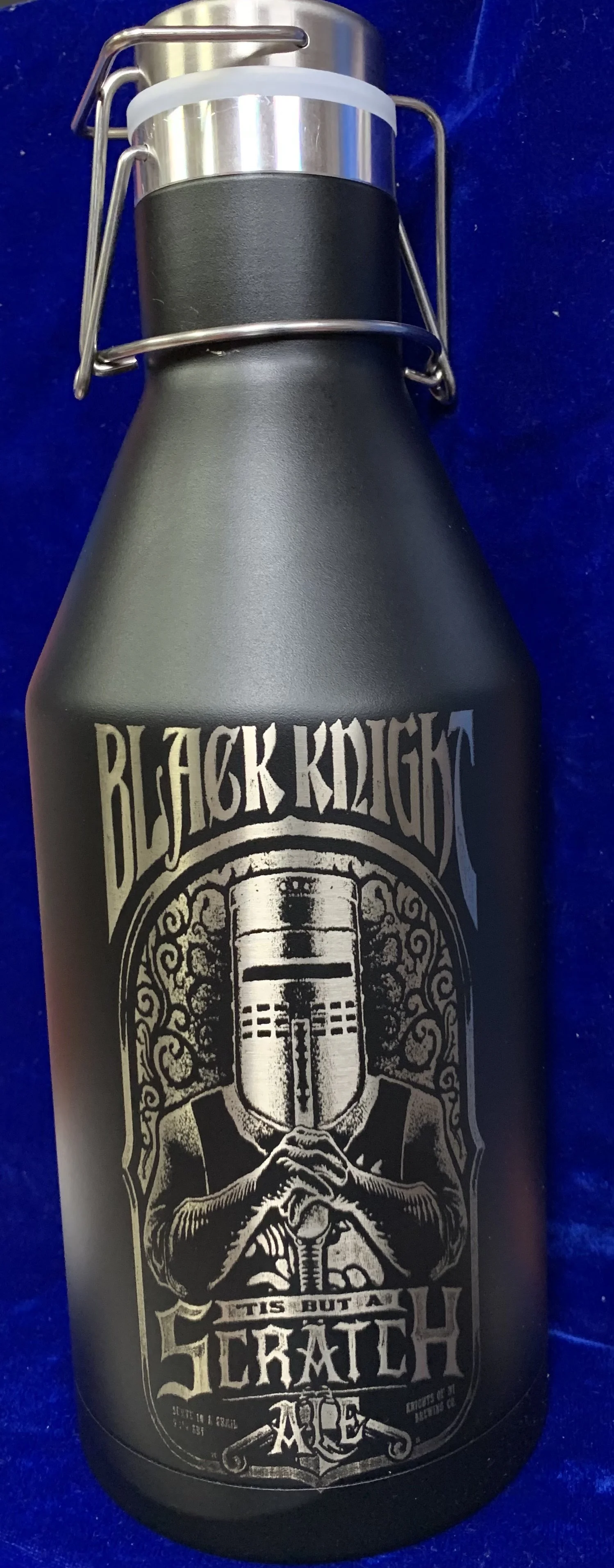 64oz Black Knight Growler