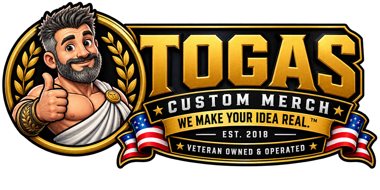 TOGAS CUSTOM MERCHANDISE