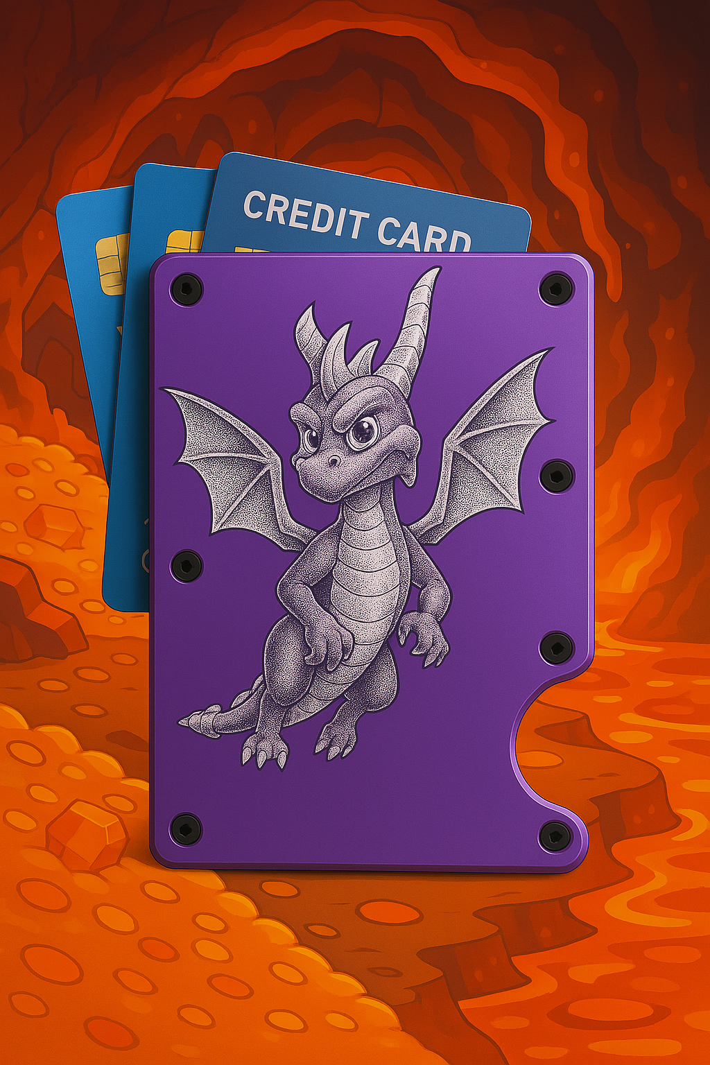 Purple Dragon Wallet