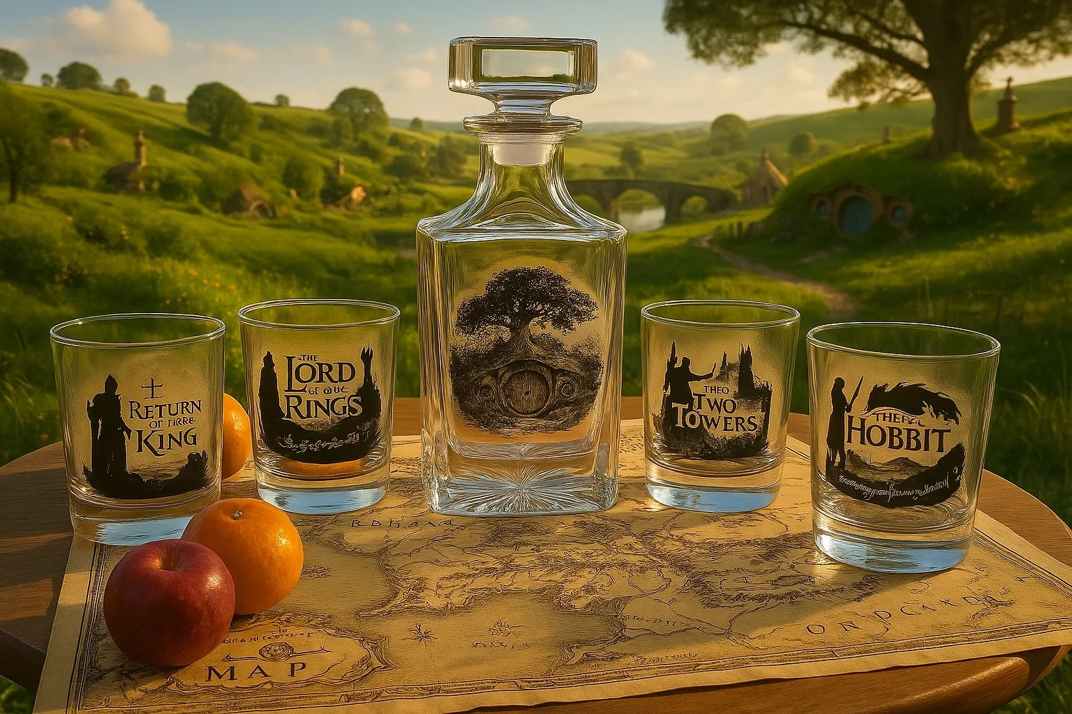 Time for an Adventure Decanter set