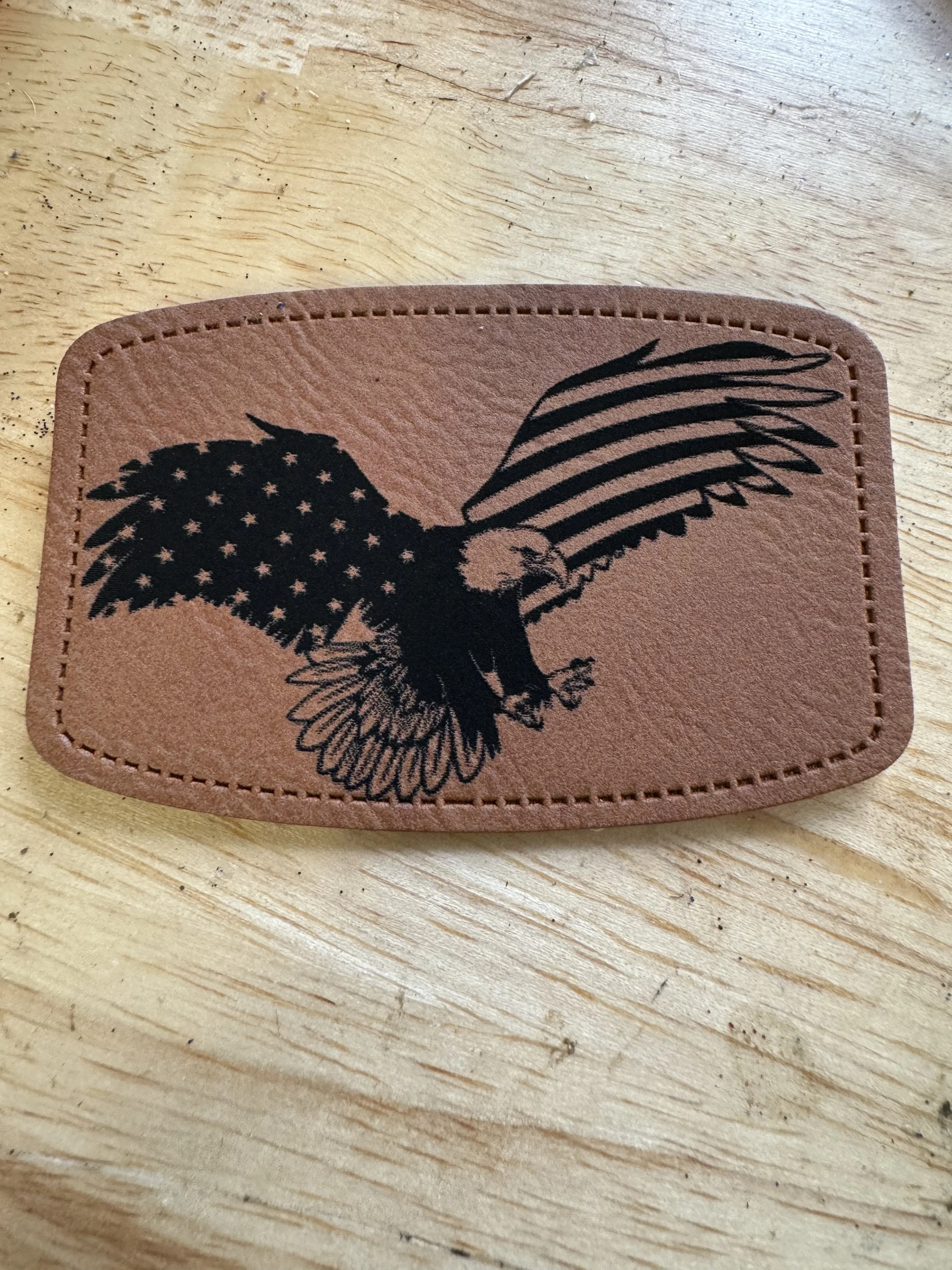 Eagle and Flag patch