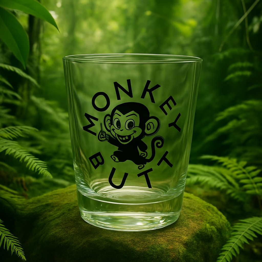 Butt Monkey Shot Glass