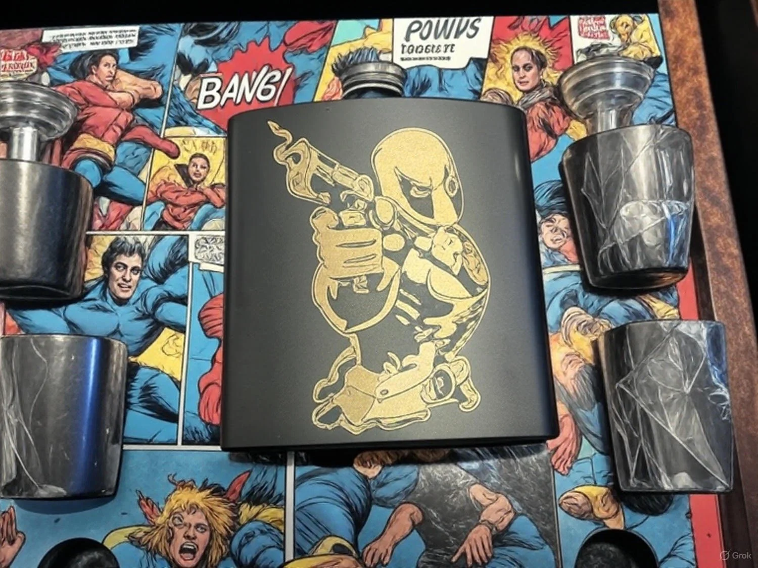 Merc Flask Set