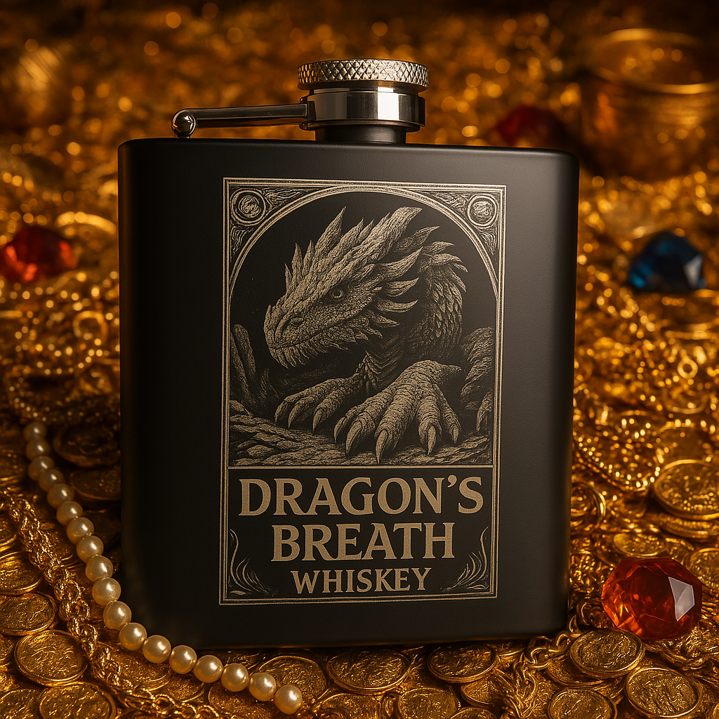 Dragons Breath Flask set