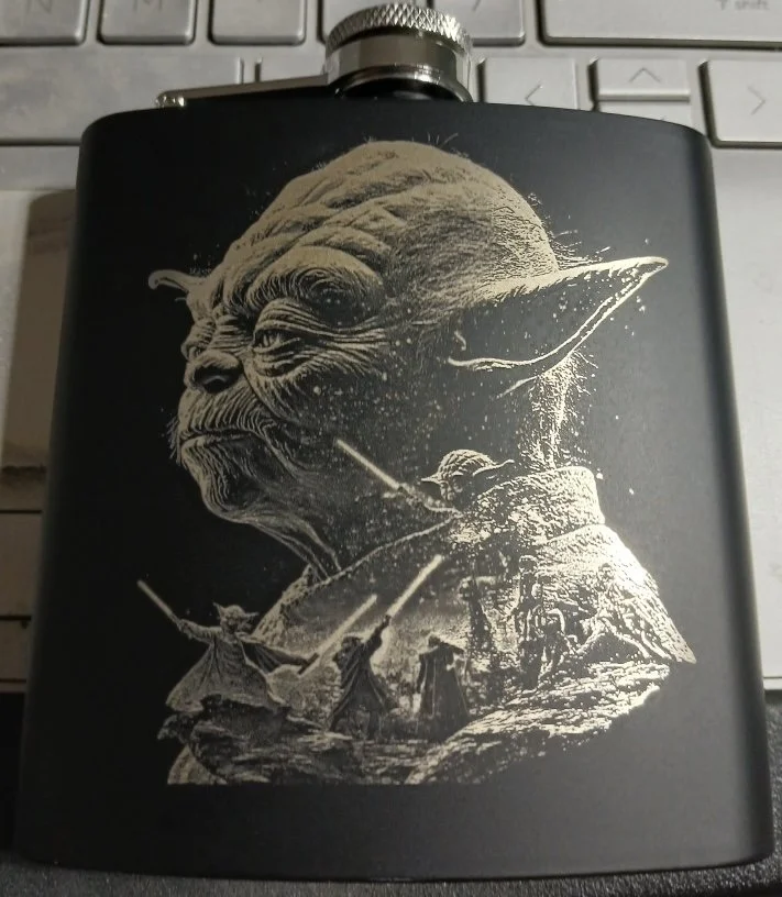 Yoda Flask Set