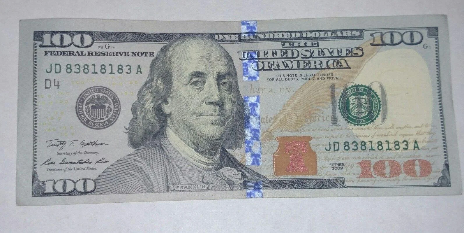 $100 at the Right Time