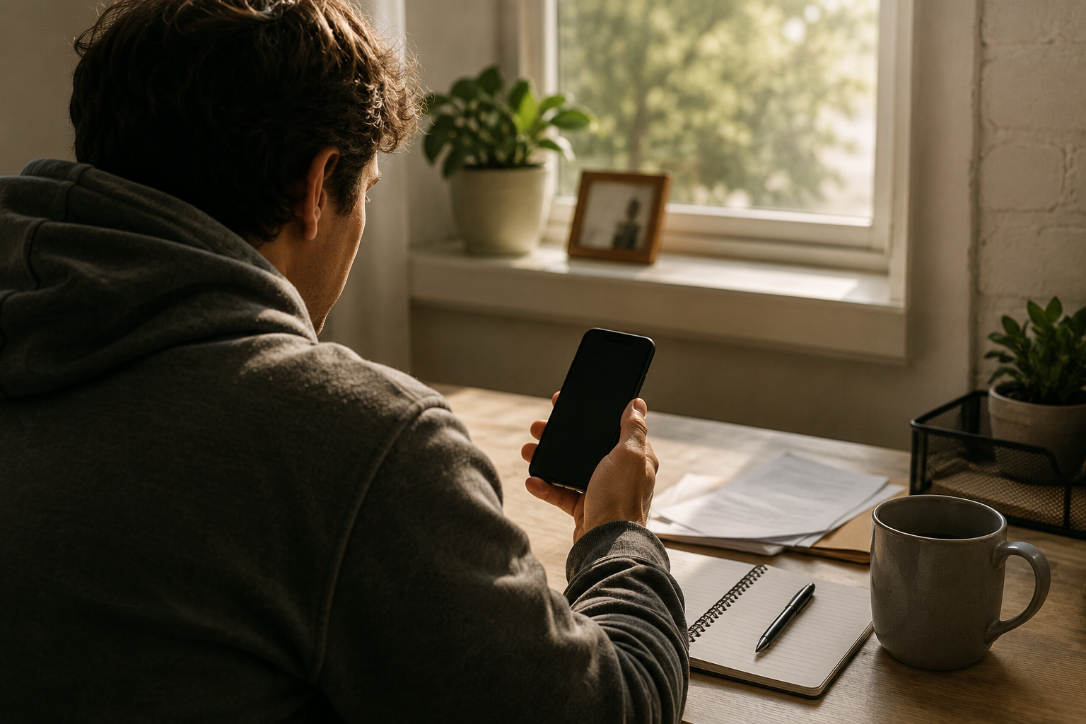 A working phone makes connection possible
