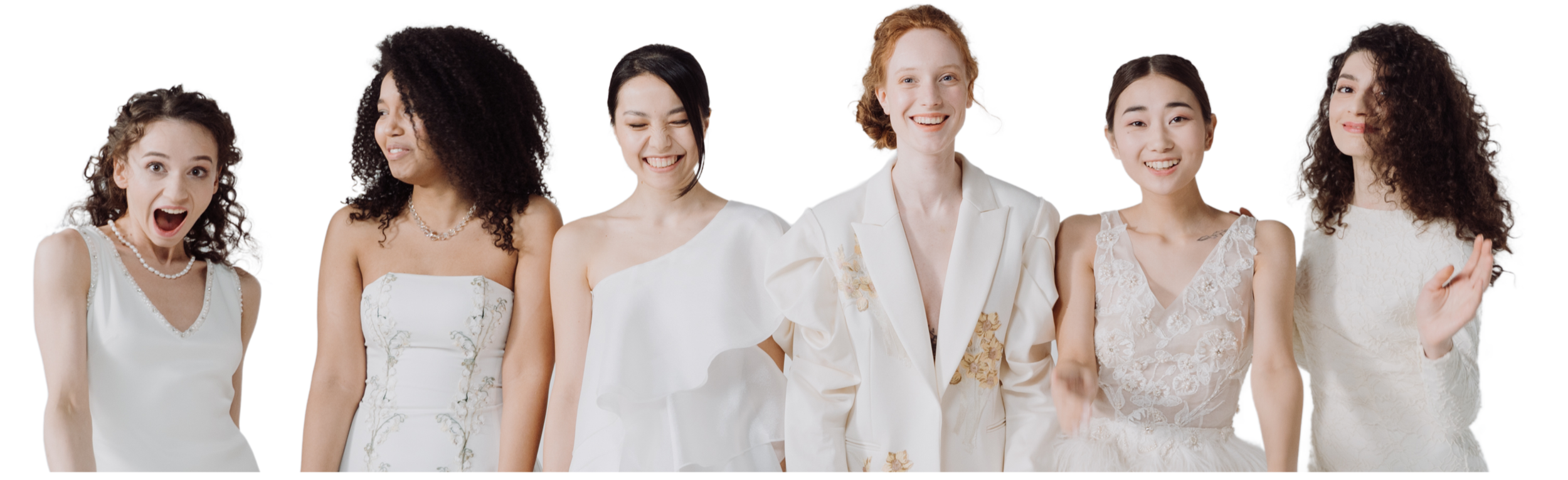 Women dressed for a celebration