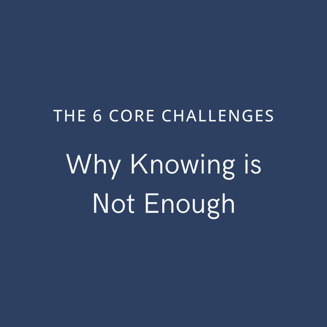 Why Recognizing Leadership Challenges Is Not Enough