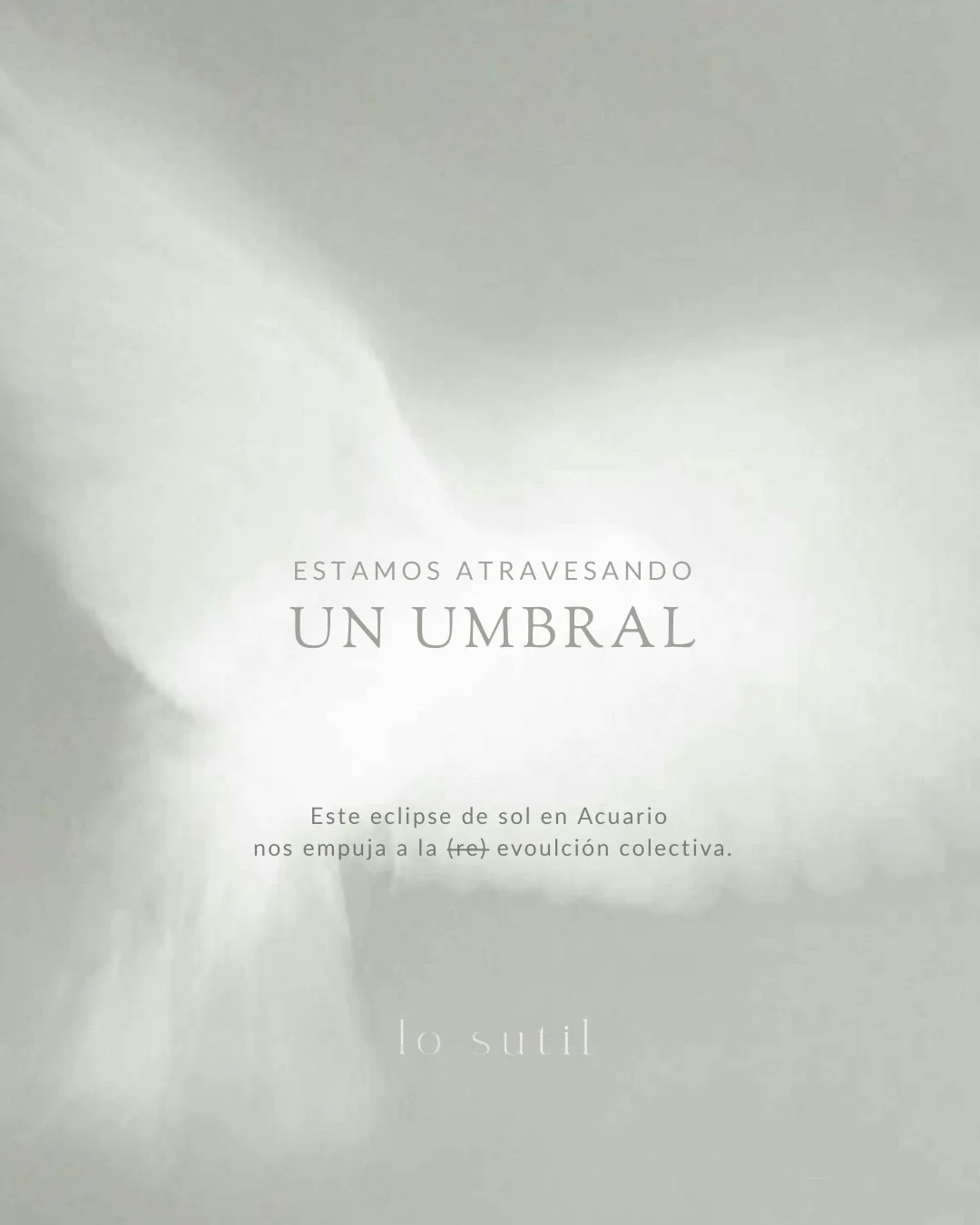 Somos aquellos a quienes hab&iacute;amos estado esperando