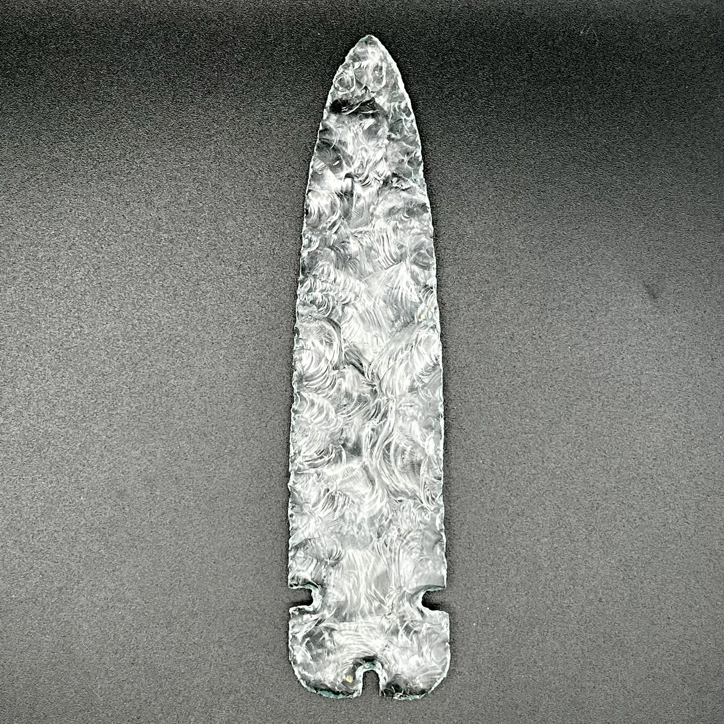 Clear Glass Arrowhead