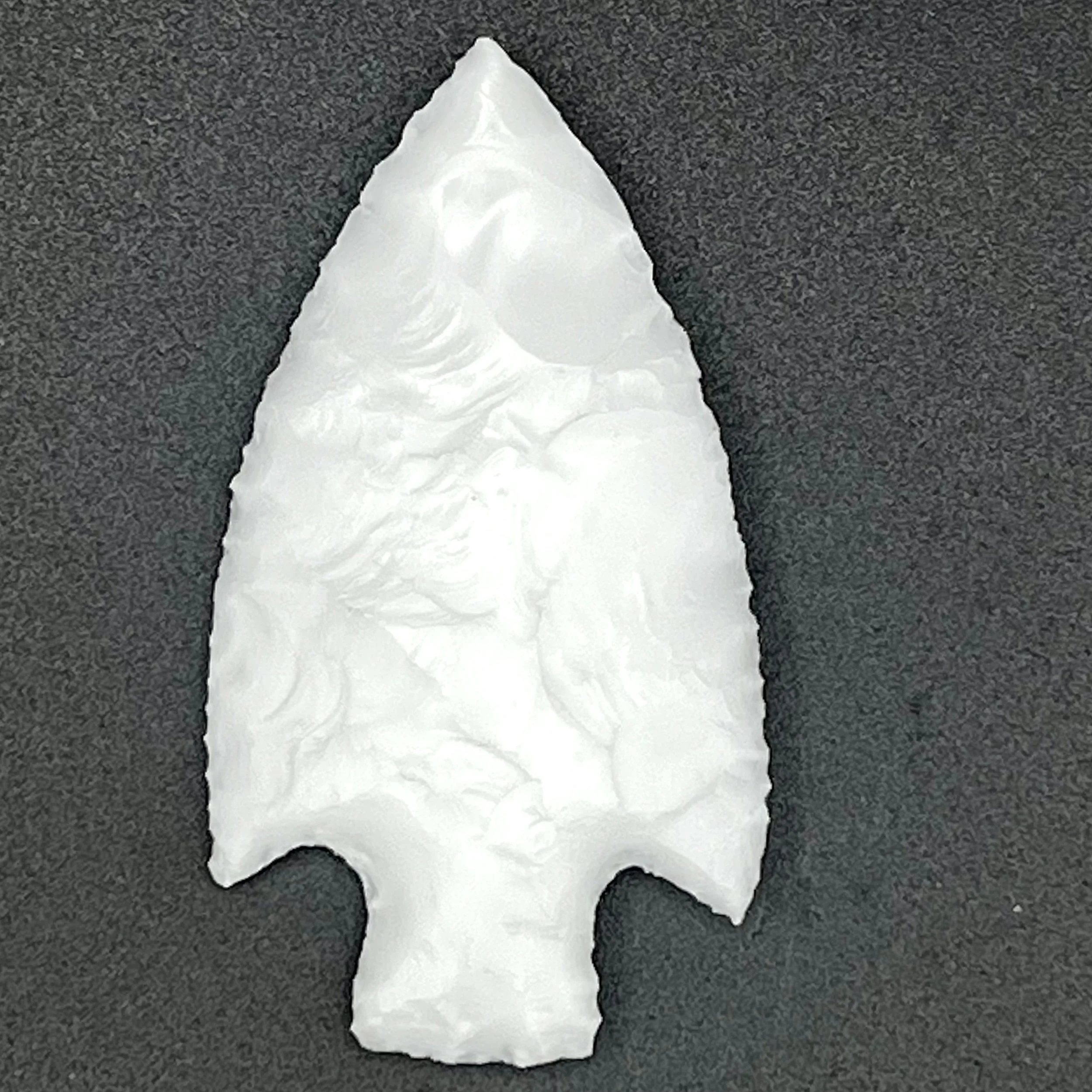Milk Glass Arrowhead
