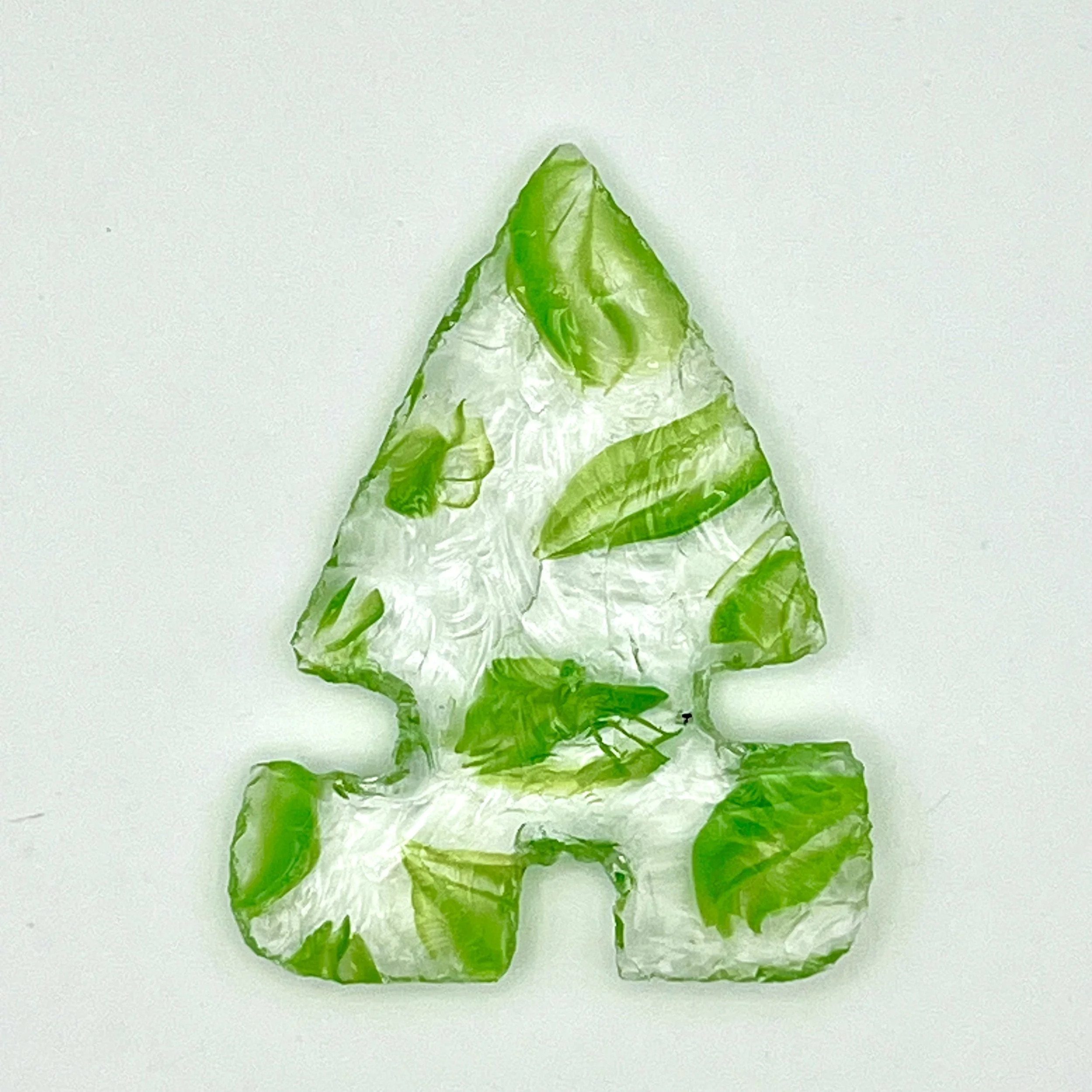 Marble Glass Arrowhead